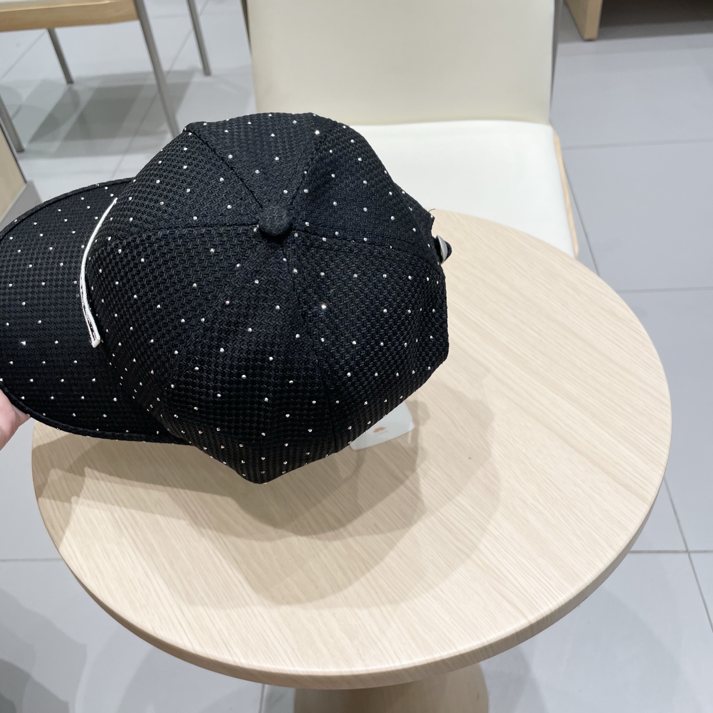  香奈儿CHANEL 2025新品点钻棒球帽，小香经典简约，时尚休闲设计 跑量新品