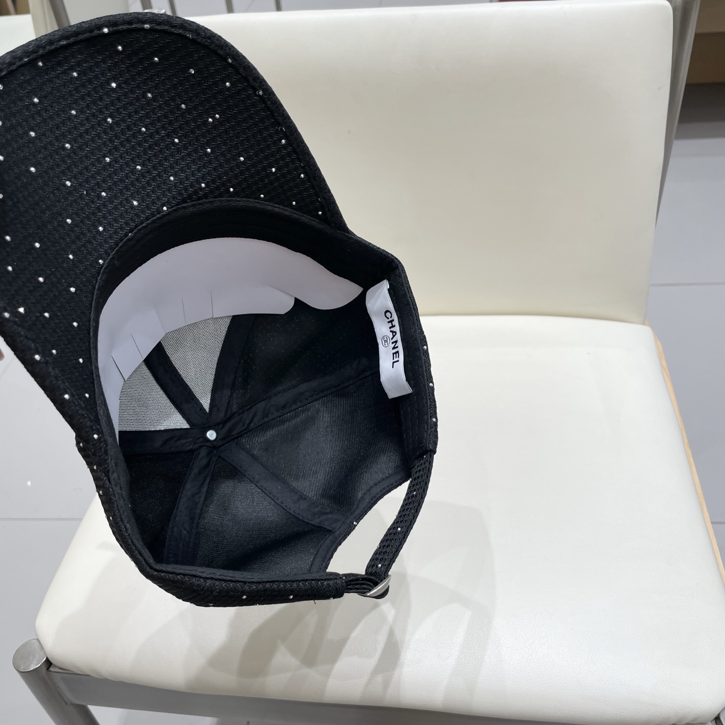  香奈儿CHANEL 2025新品点钻棒球帽，小香经典简约，时尚休闲设计 跑量新品