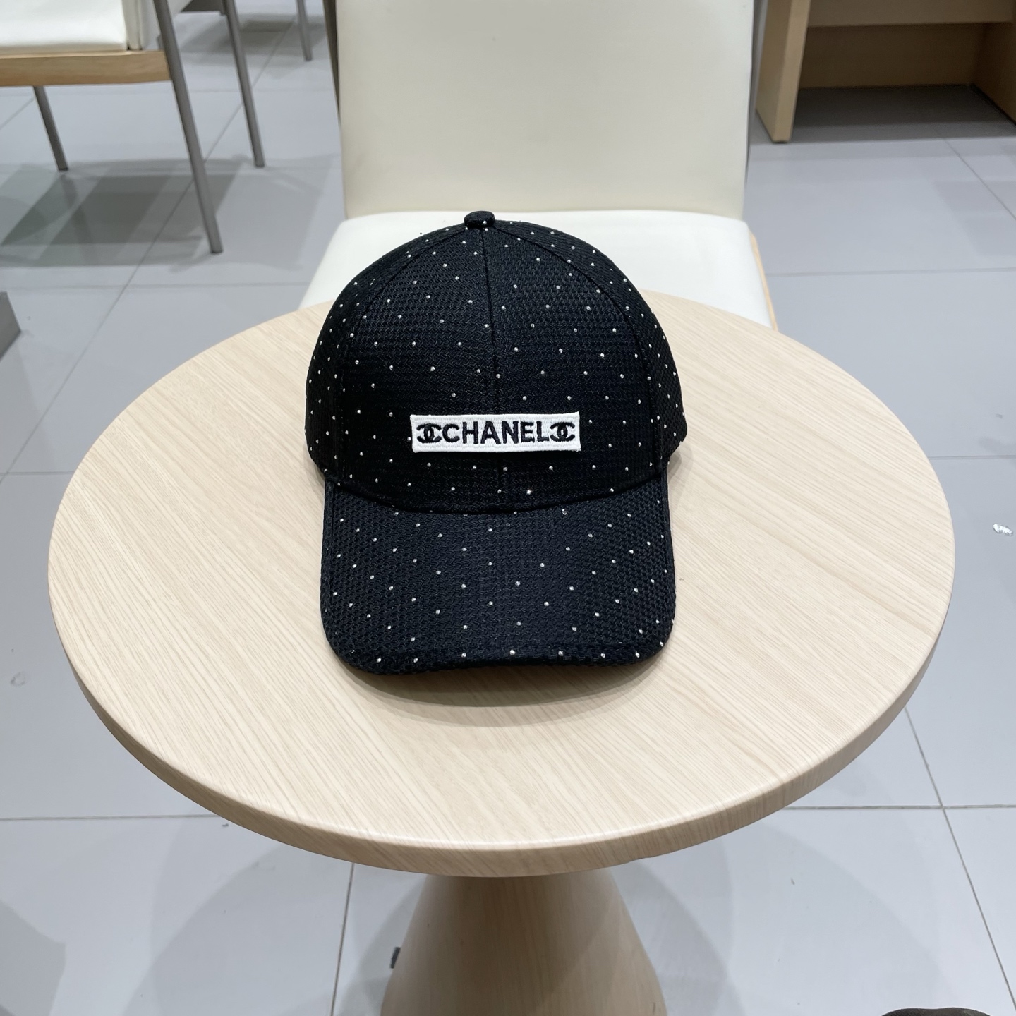  香奈儿CHANEL 2025新品点钻棒球帽，小香经典简约，时尚休闲设计 跑量新品