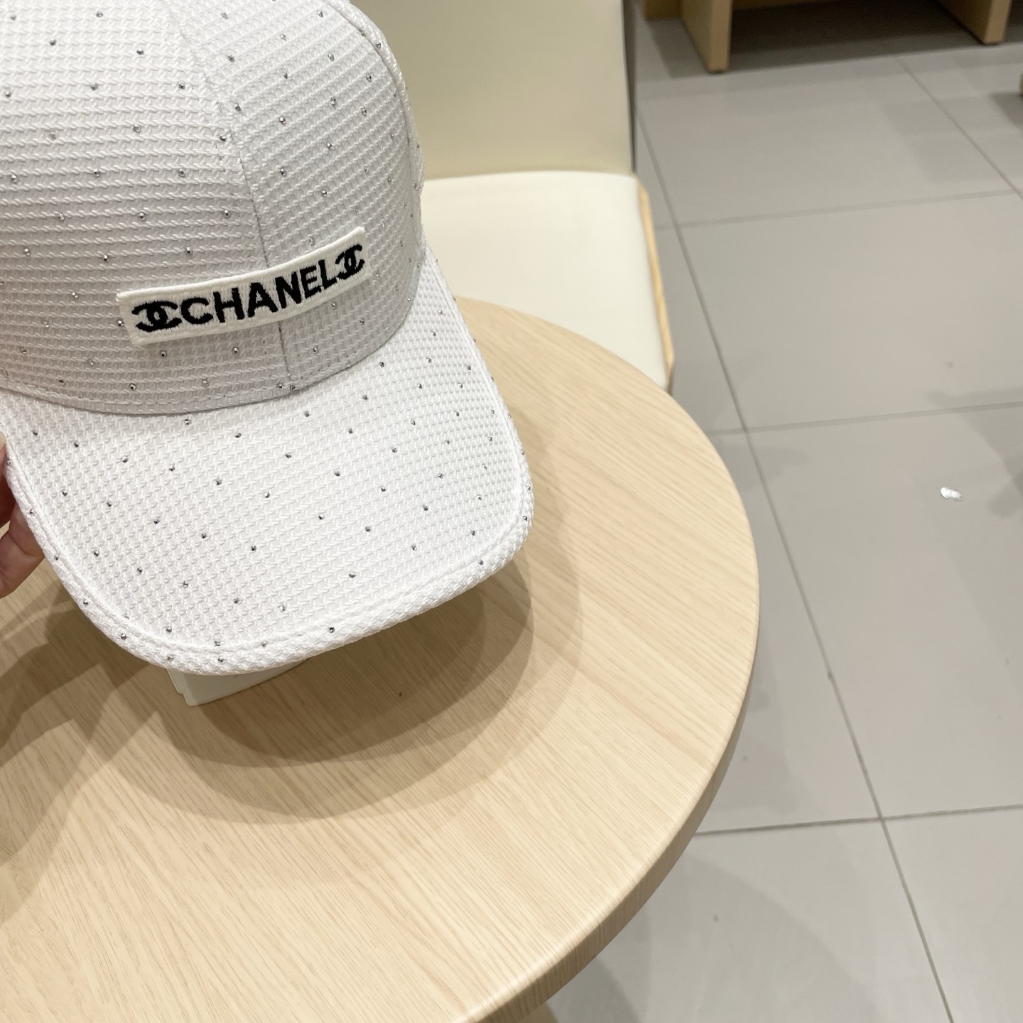  香奈儿CHANEL 2025新品点钻棒球帽，小香经典简约，时尚休闲设计 跑量新品