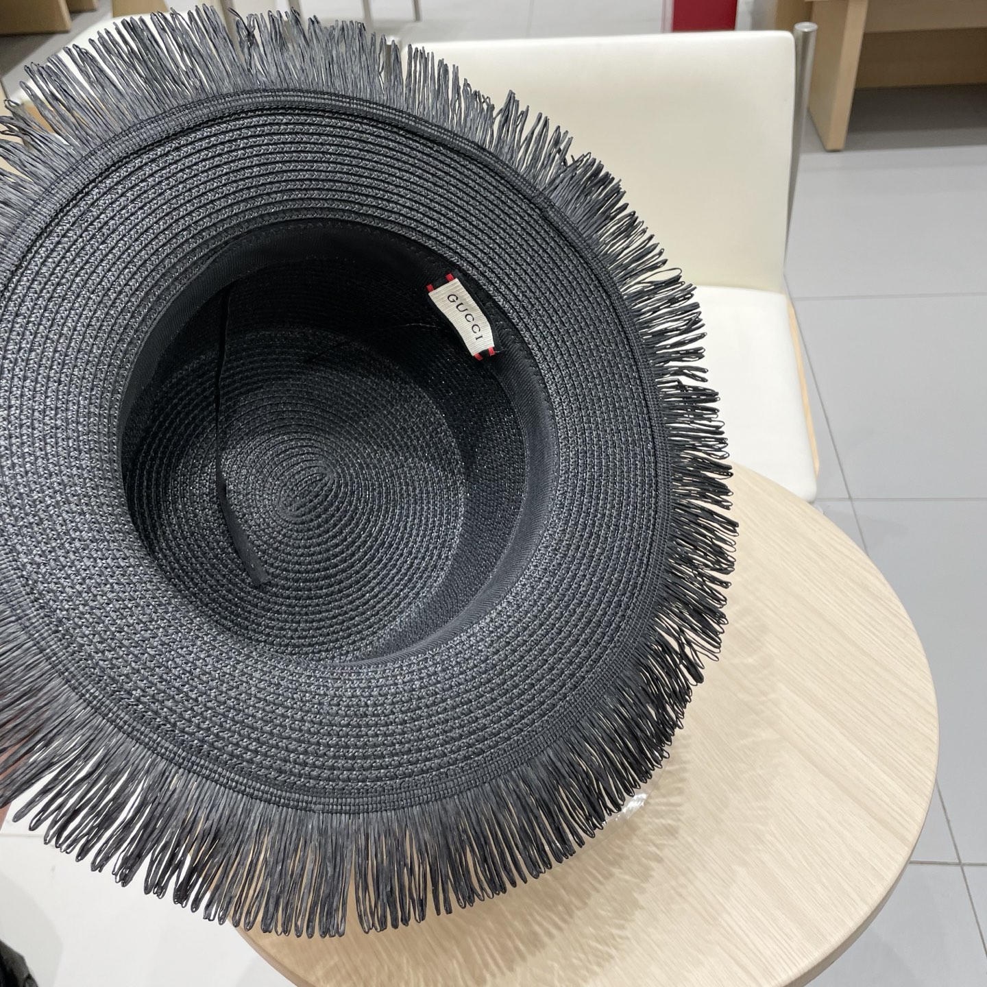    Gucci古奇2025新款草帽，名媛风遮阳帽，，旅游出街必备