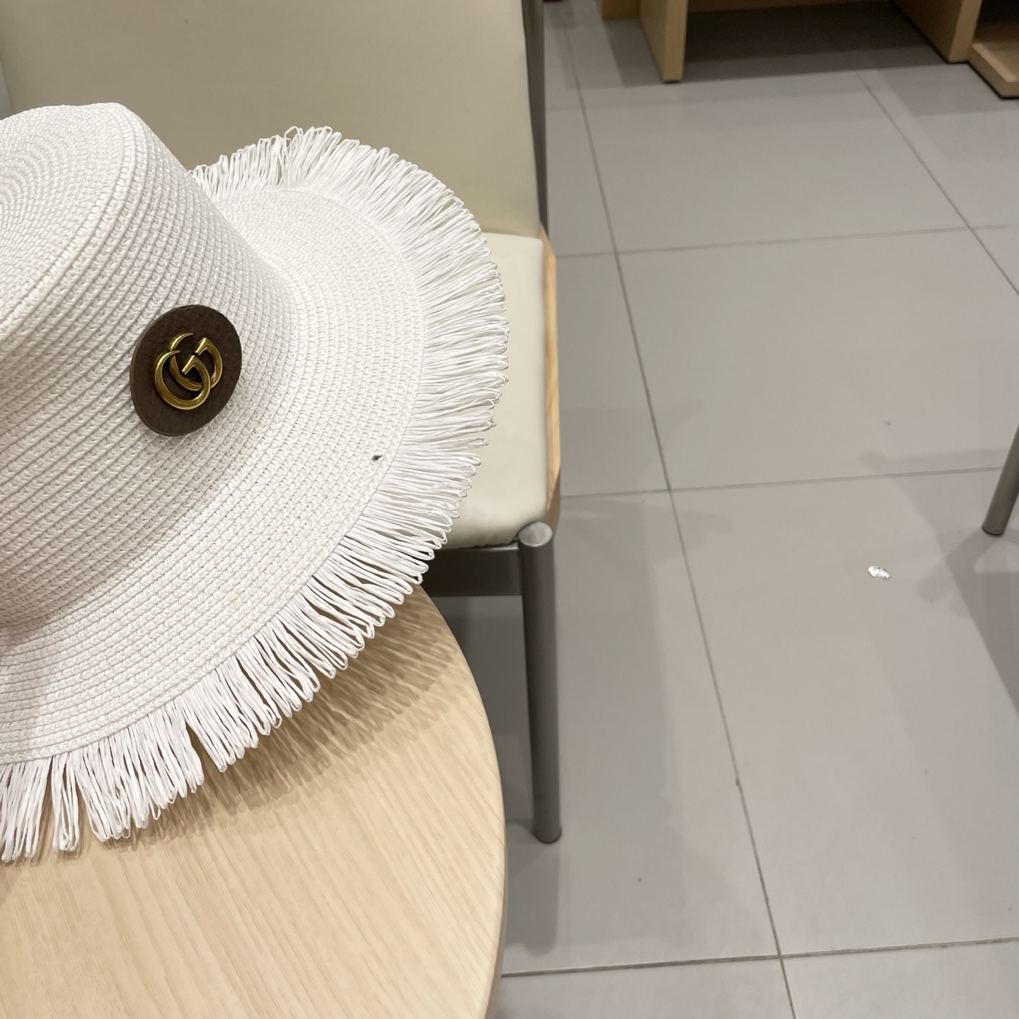    Gucci古奇2025新款草帽，名媛风遮阳帽，，旅游出街必备