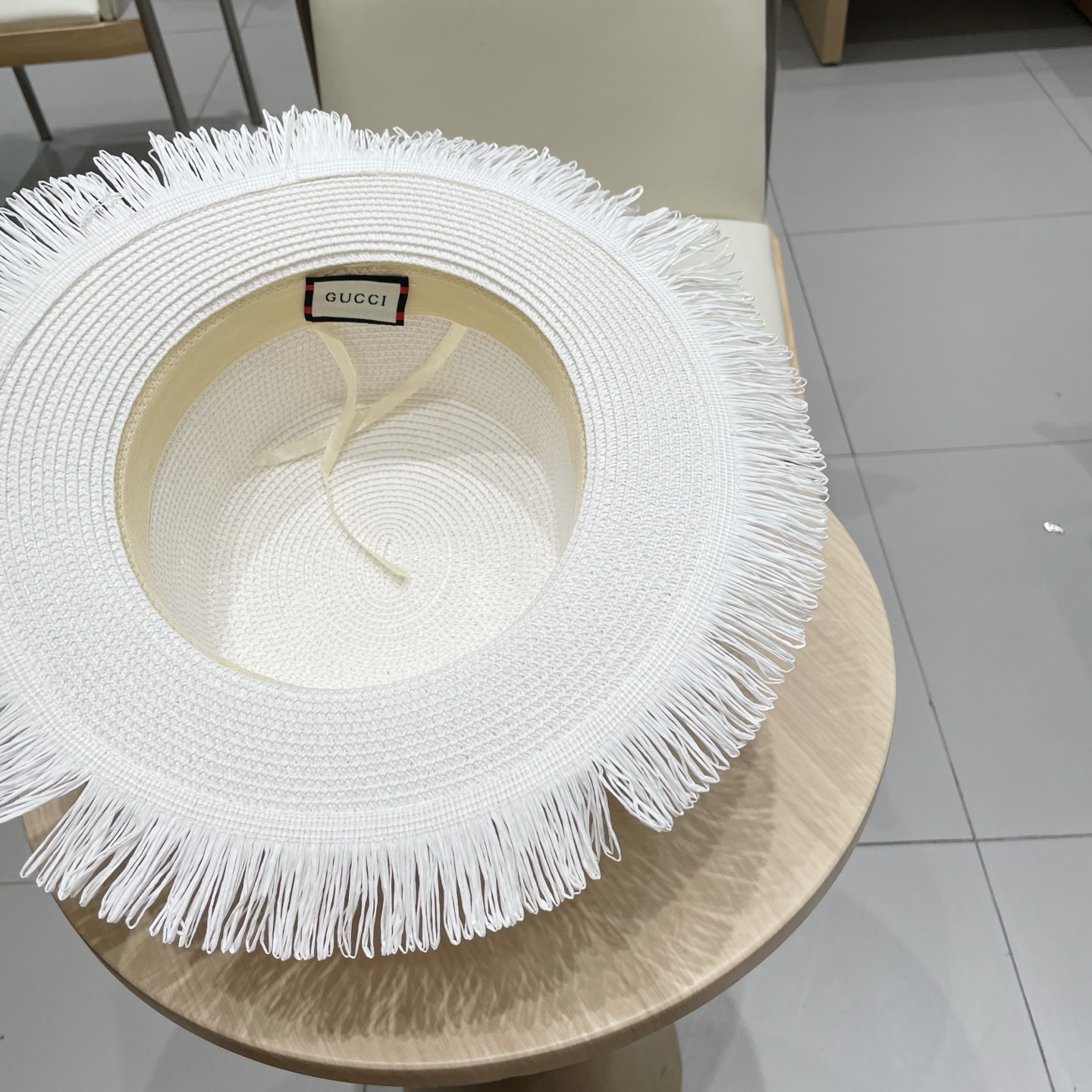    Gucci古奇2025新款草帽，名媛风遮阳帽，，旅游出街必备