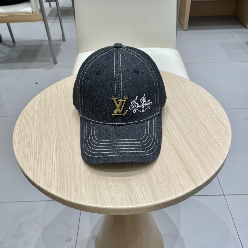 Casquette de baseball Louis Vuitton avec logo brodé et design intemporel 1 Casquette de baseball Louis Vuitton avec logo brodé et design intemporel