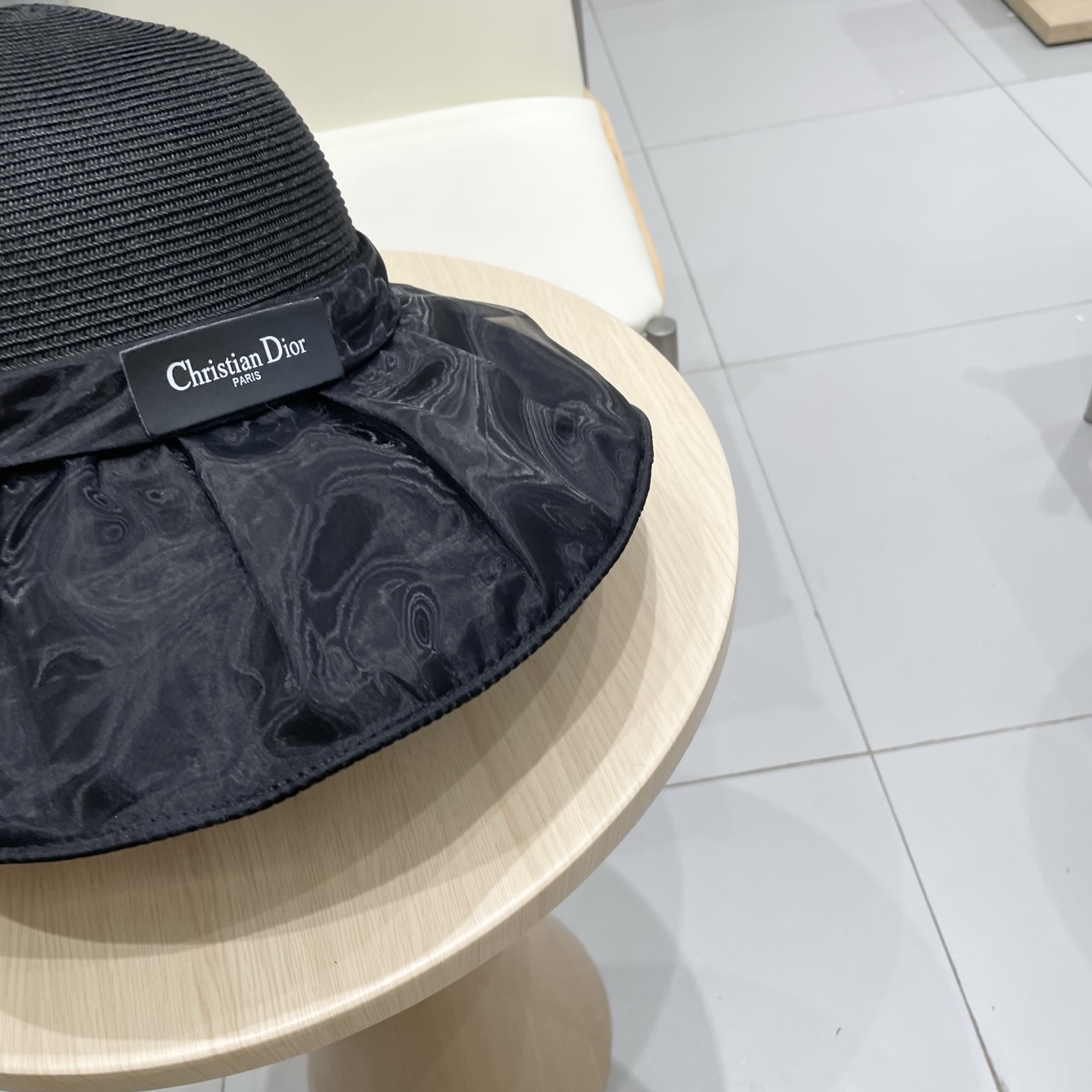  DIOR迪奥夏季遮阳防晒防紫外线渔夫帽子女款2025新款户外大帽檐遮脸太阳帽