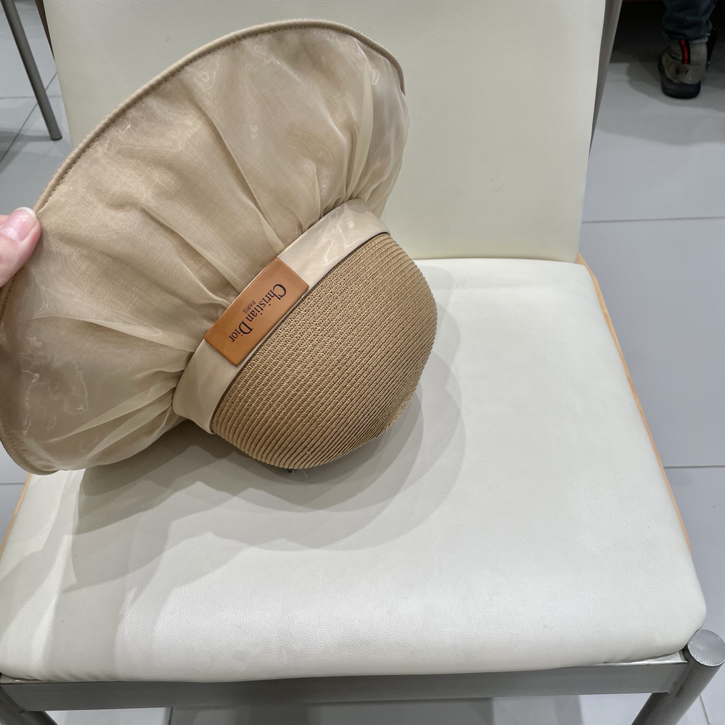  DIOR迪奥夏季遮阳防晒防紫外线渔夫帽子女款2025新款户外大帽檐遮脸太阳帽