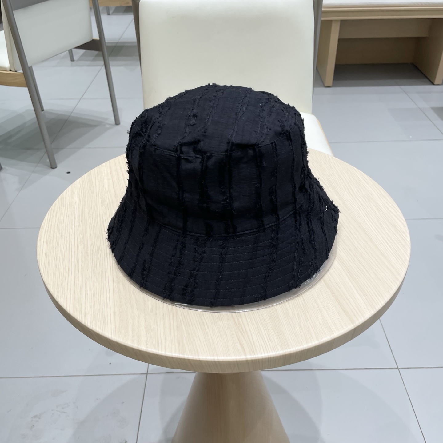  PRADA普拉达渔夫帽，帆布帽，头围57cm