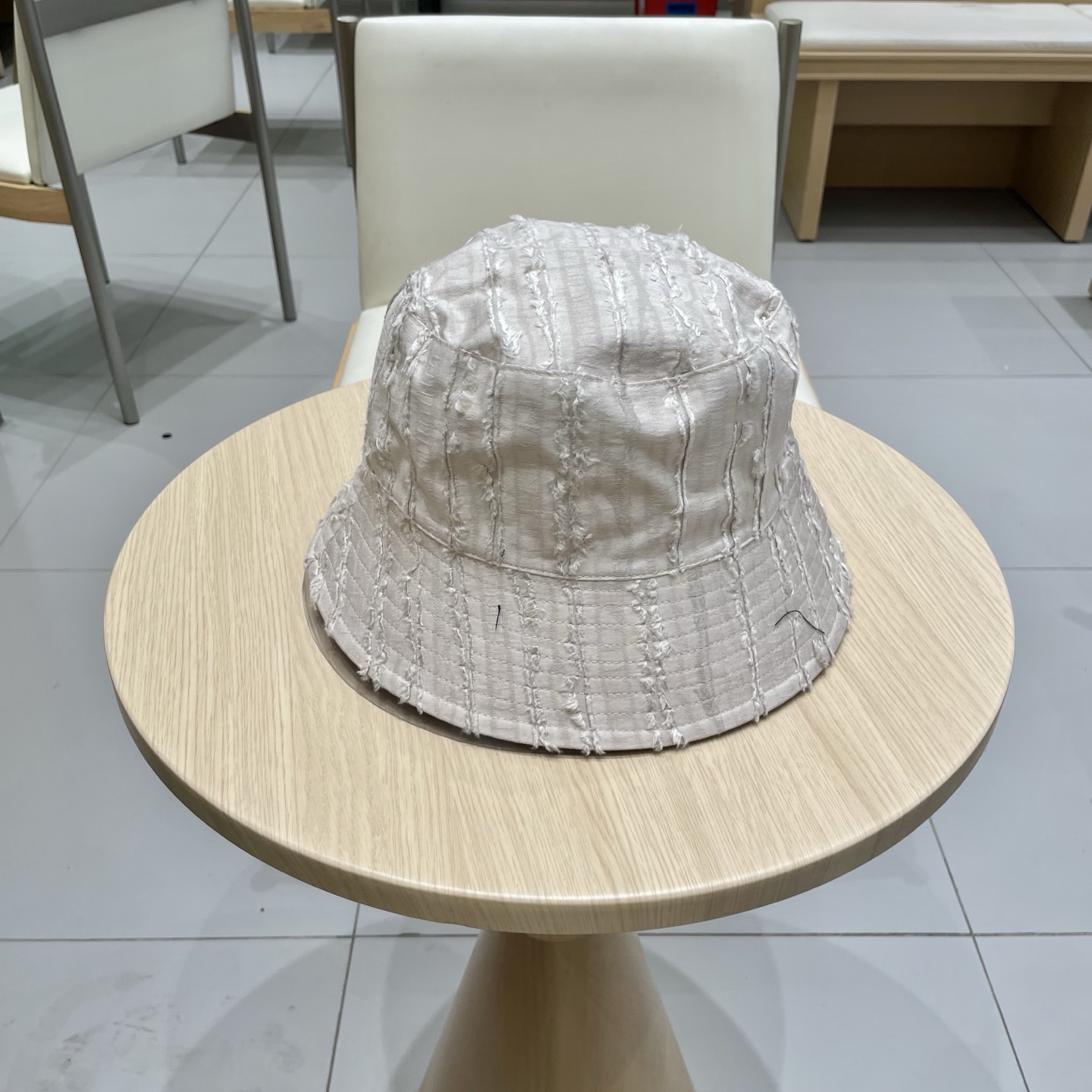  PRADA普拉达渔夫帽，帆布帽，头围57cm