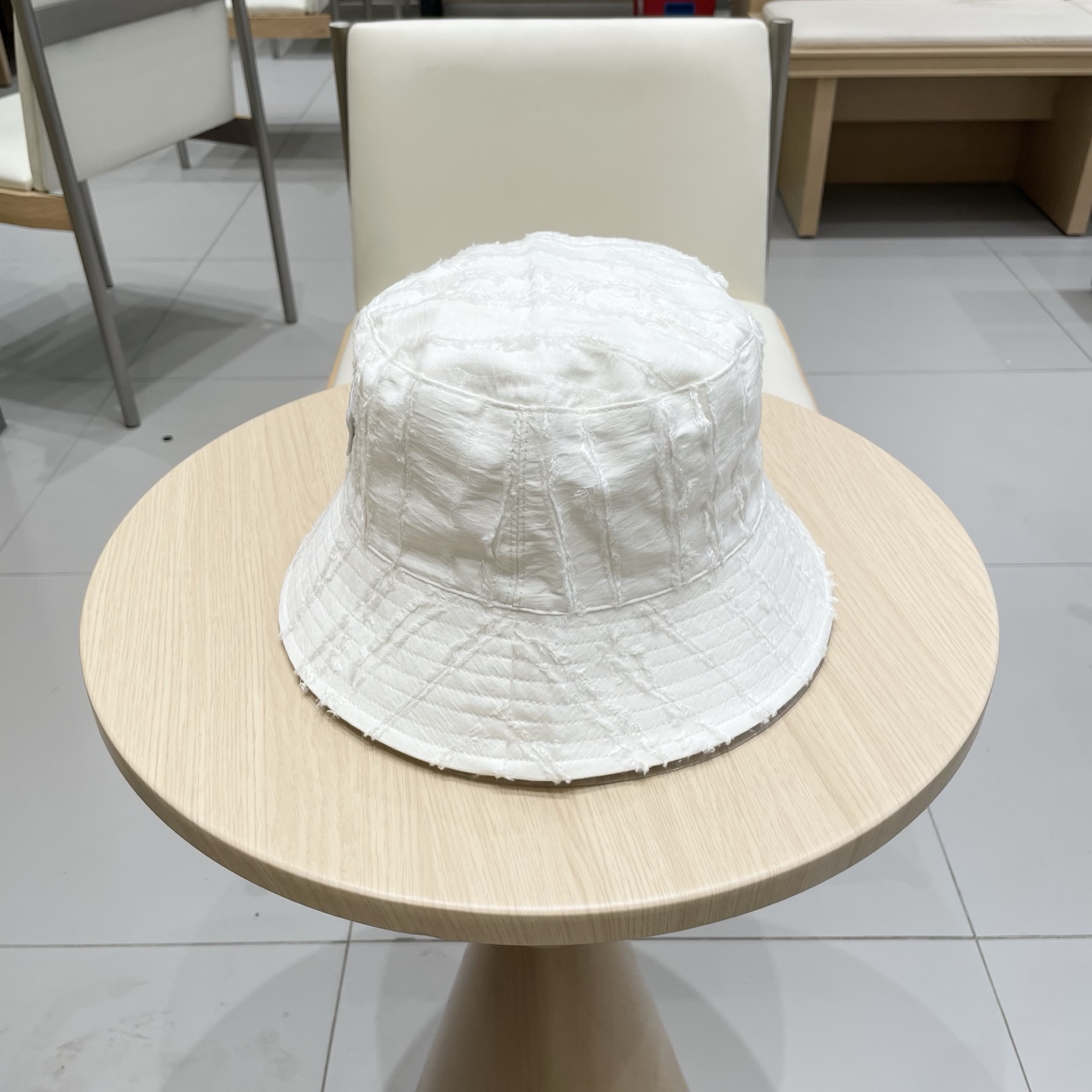  PRADA普拉达渔夫帽，帆布帽，头围57cm