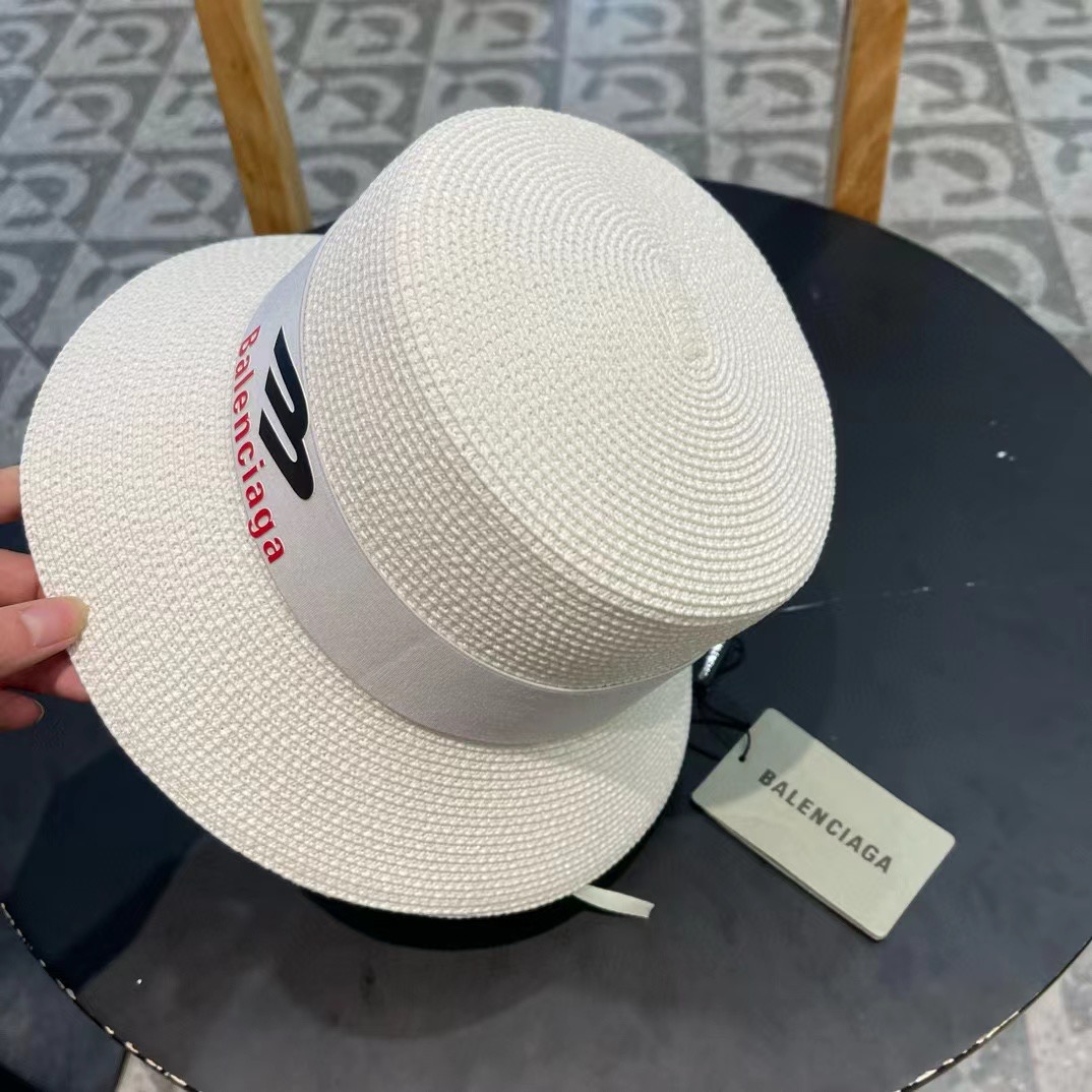  Balenciaga（巴黎世家）2025早春新款韩版休闲时尚，质地硬朗，手感非常好，名媛必备！遮阳帽女