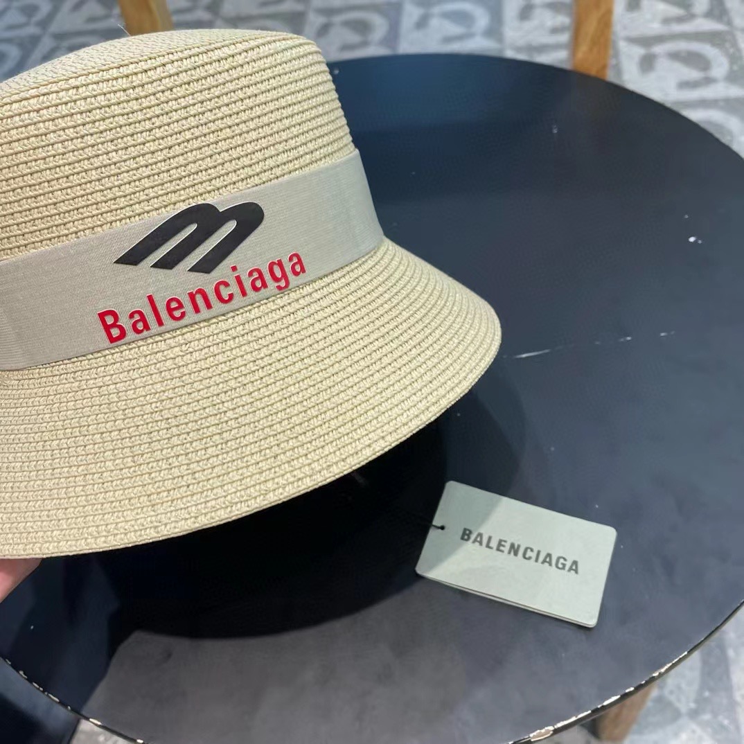  Balenciaga（巴黎世家）2025早春新款韩版休闲时尚，质地硬朗，手感非常好，名媛必备！遮阳帽女