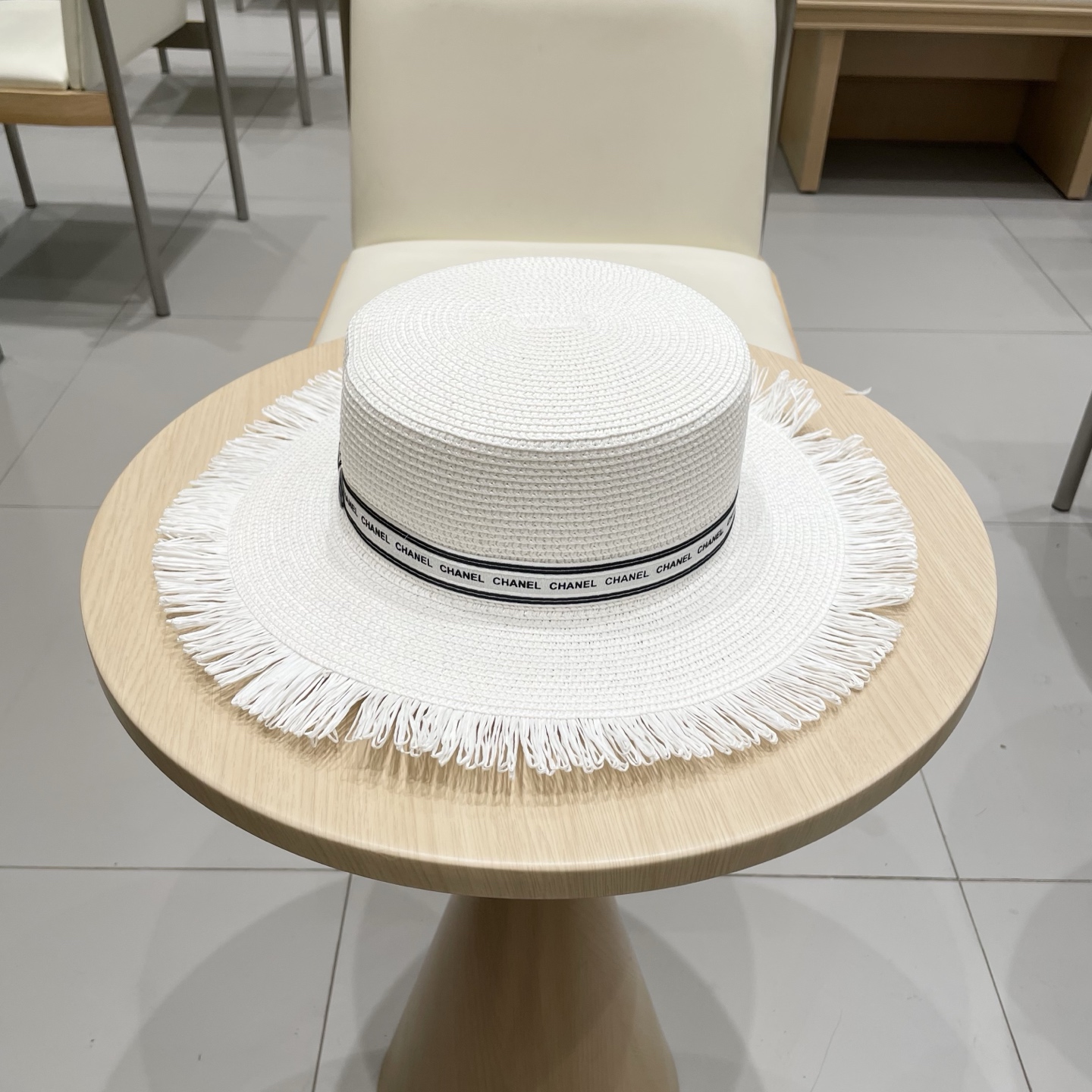   【CHANEL香奈儿】2025新款小香风草编度假风盆帽草帽，大牌风～出街旅行单品