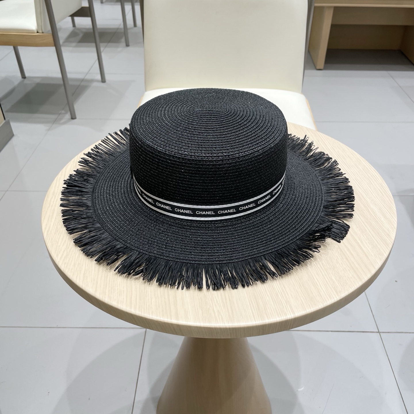   【CHANEL香奈儿】2025新款小香风草编度假风盆帽草帽，大牌风～出街旅行单品