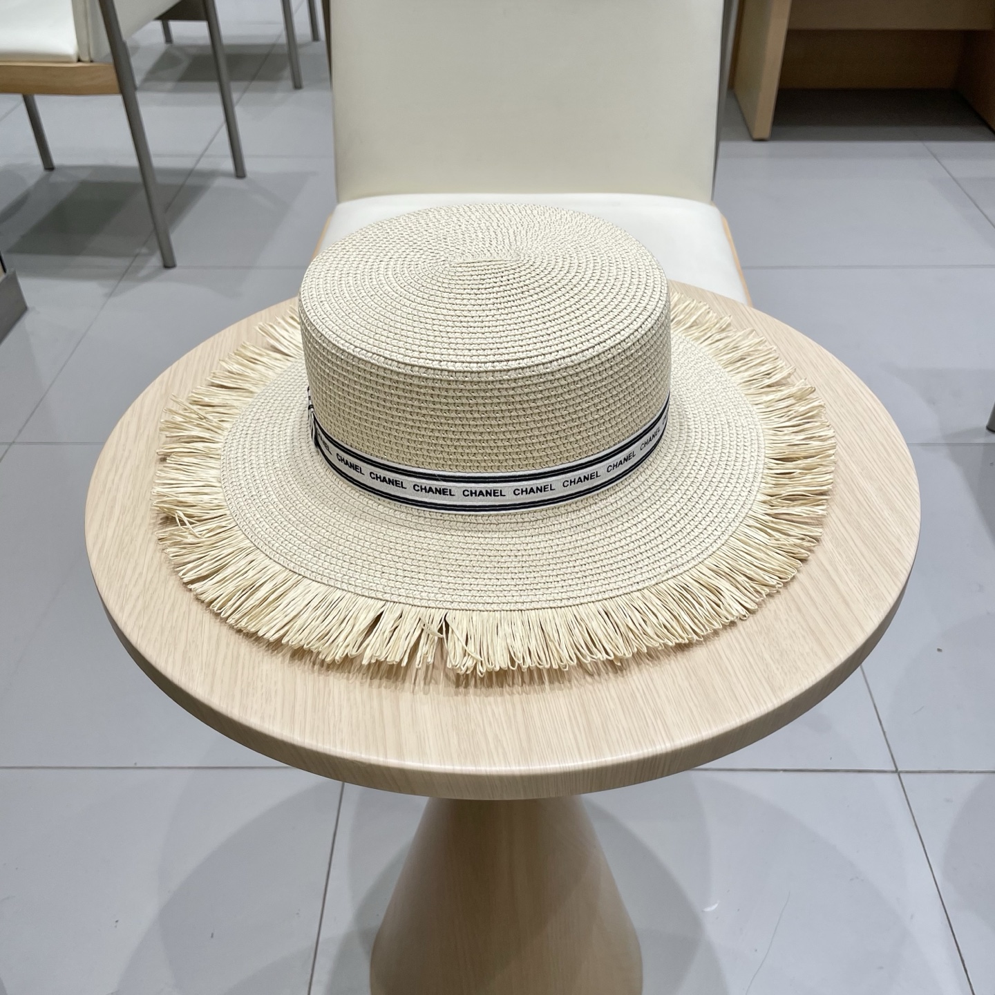   【CHANEL香奈儿】2025新款小香风草编度假风盆帽草帽，大牌风～出街旅行单品