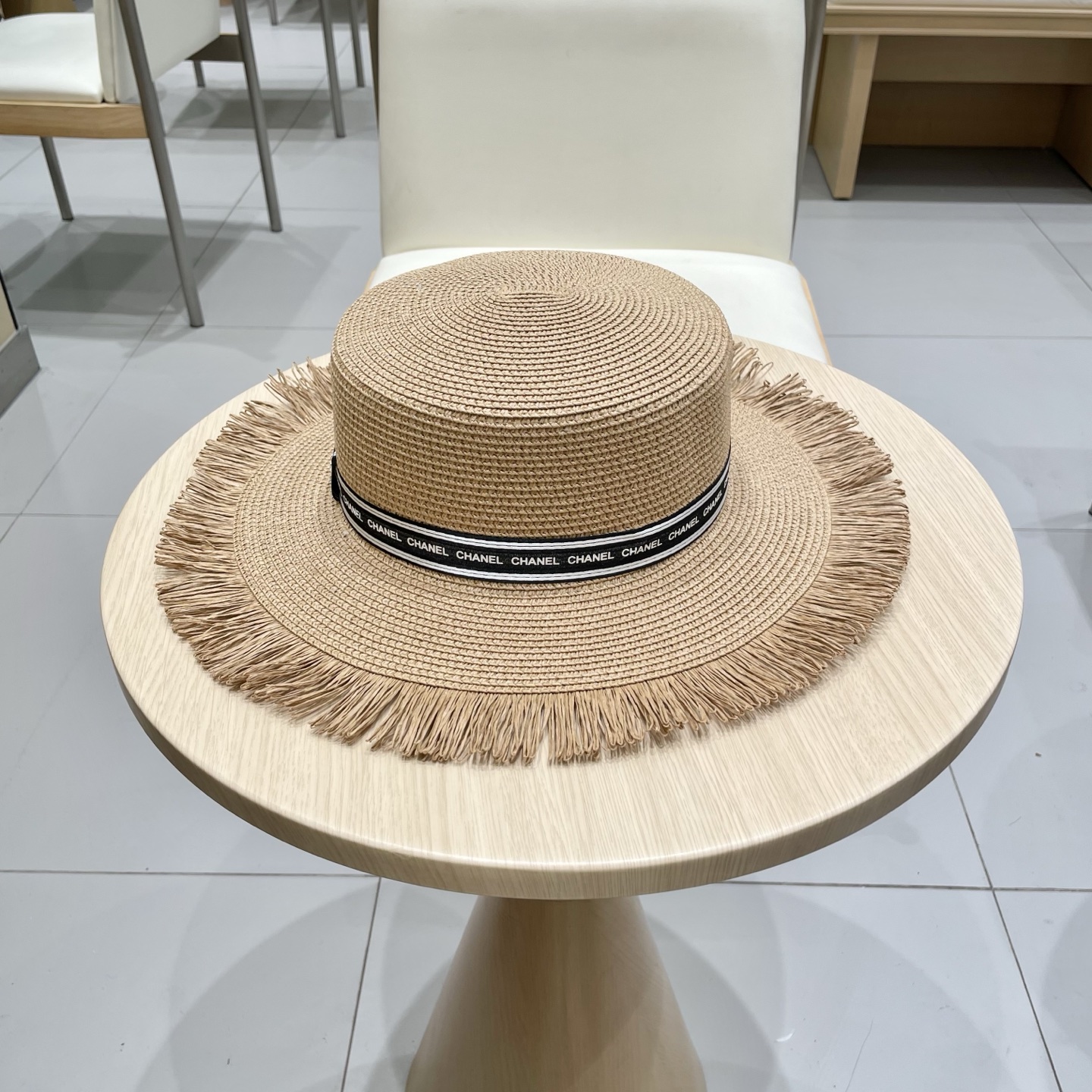   【CHANEL香奈儿】2025新款小香风草编度假风盆帽草帽，大牌风～出街旅行单品