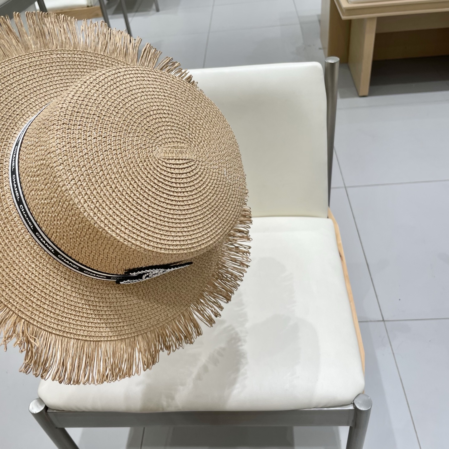   【CHANEL香奈儿】2025新款小香风草编度假风盆帽草帽，大牌风～出街旅行单品