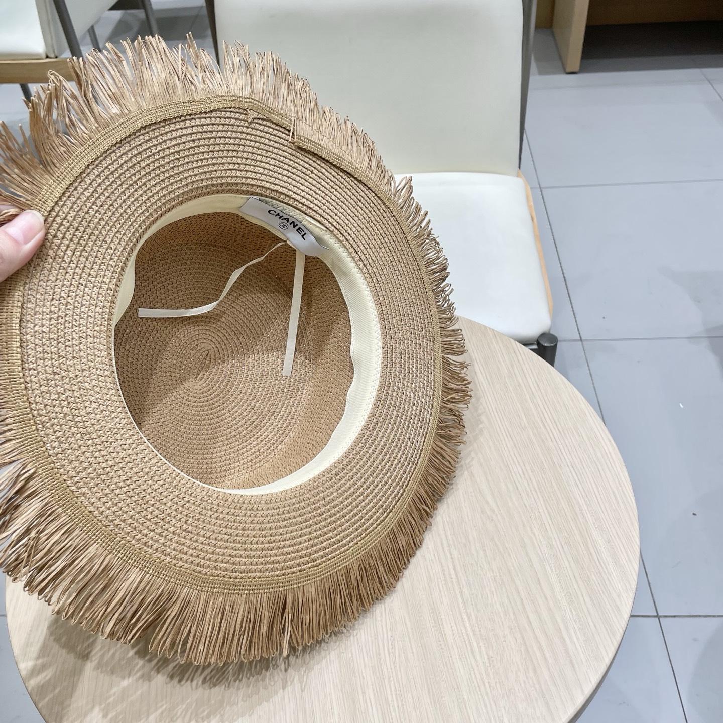   【CHANEL香奈儿】2025新款小香风草编度假风盆帽草帽，大牌风～出街旅行单品