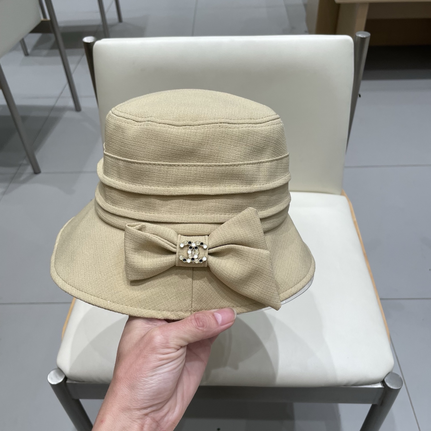 香奈儿CHANEL 新品渔夫帽，小香经典简约，时尚休闲设计