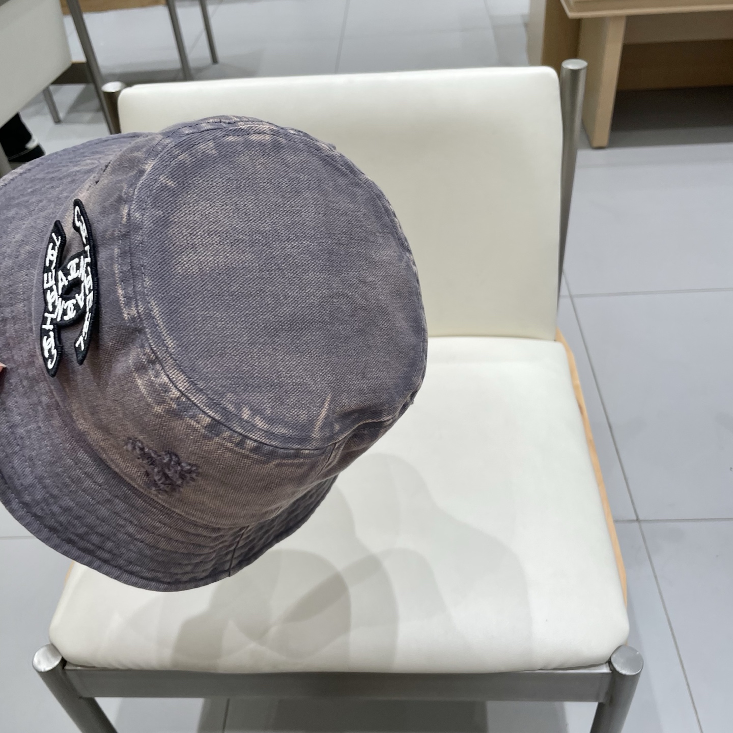  CHANEL香奈儿】新款简约刺绣logo渔夫帽🧢新款出货，大牌款超好搭配，赶紧入手