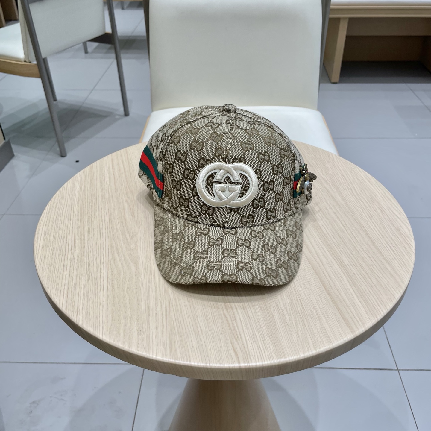  古奇棒球帽♥️GUCCI🧢官网新品，棒球帽，原单品质火爆来袭 。🎩 工艺非常精美 高档大气上档次！低调