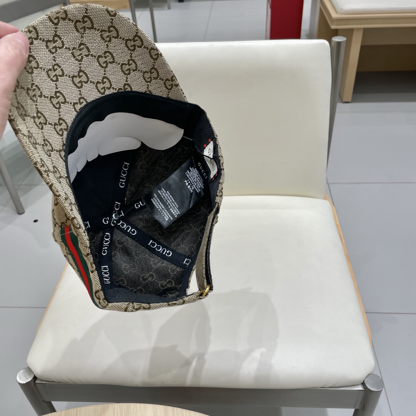  古奇棒球帽♥️GUCCI🧢官网新品，棒球帽，原单品质火爆来袭 。🎩 工艺非常精美 高档大气上档次！低调