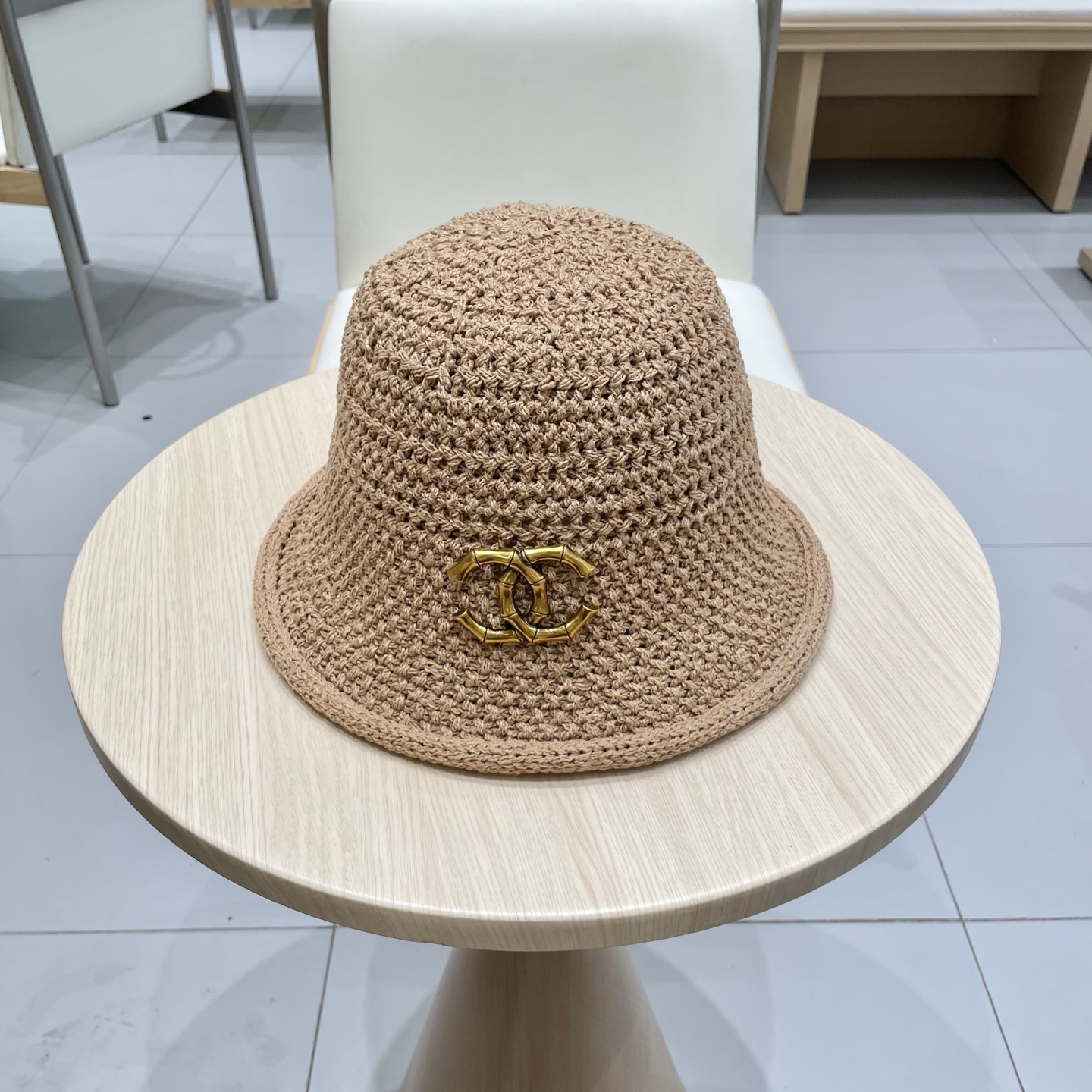 NO:228229,Chanel crochet curled fisherman hat women spring fashion elegant trend versatile fashion street basin hat style hat straw hat fisherman hat baseball hat, hat, chanel, chanel, espadrilles, hats19860909Chanel香奈儿钩织卷边渔夫帽子女春季时尚优雅潮流百搭洋气出街盆帽气质款帽子草帽渔夫帽棒球帽,帽子,chanel,chanel,espadrilles,hats,hat