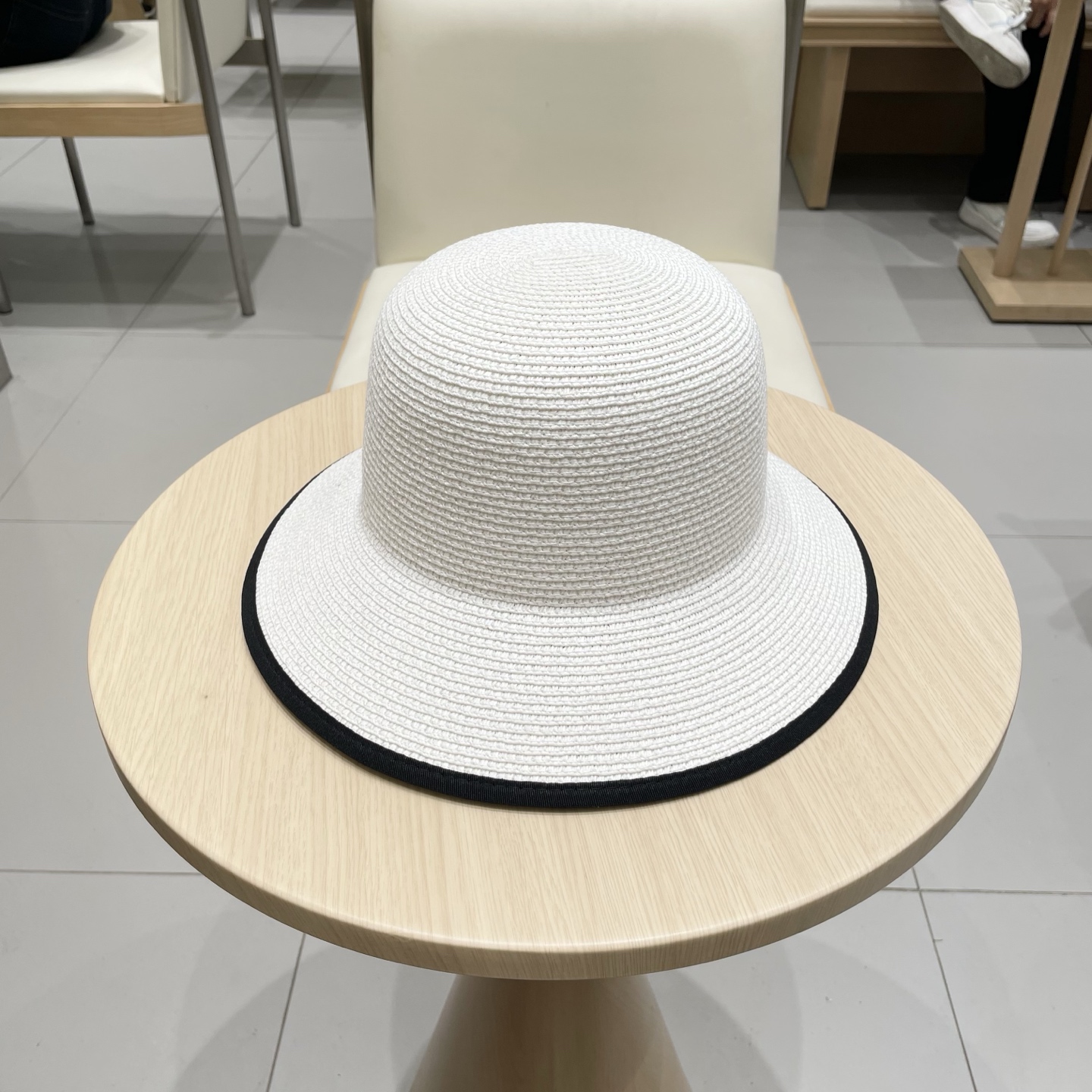 LV路易威登新款圆顶草帽，平顶礼帽，头围57cm