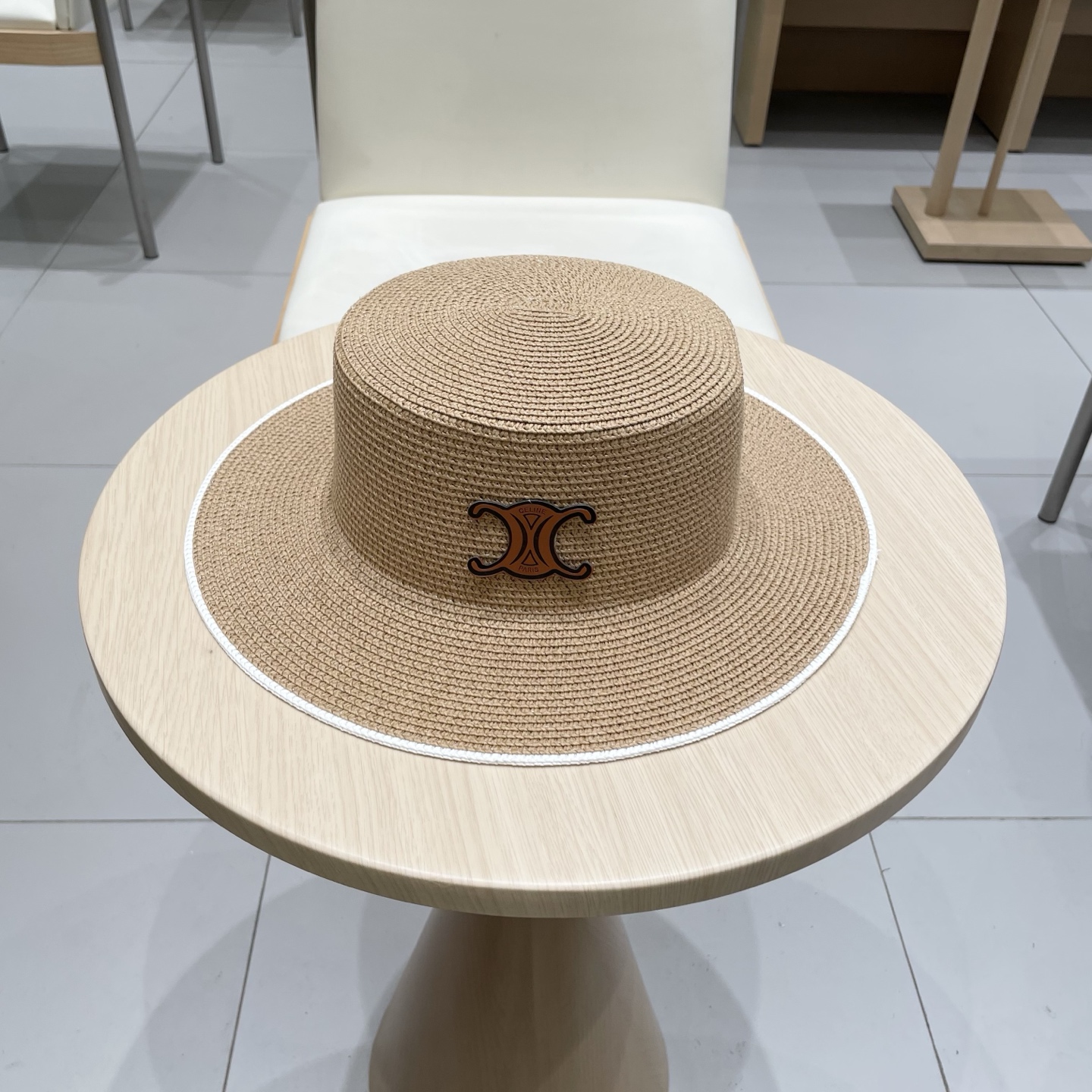 NO:224959,Celine Celien new straw hat, top hat, head circumference 57cm hat, straw hat fisherman hat baseball hat knit hat, hat, celine, espadrilles, hats19860909塞琳celien新款草帽,平顶礼帽,头围57cm帽子草帽渔夫帽棒球帽针织帽,帽子,celine,espadrilles,hats,hat