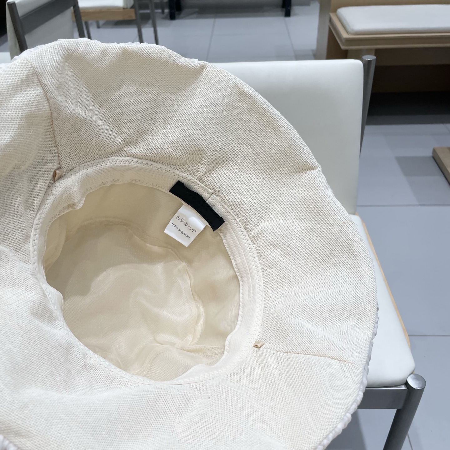  Prada普拉达褶皱拼接半网渔夫帽子女春夏季日系甜美百搭盆帽大檐透气帽