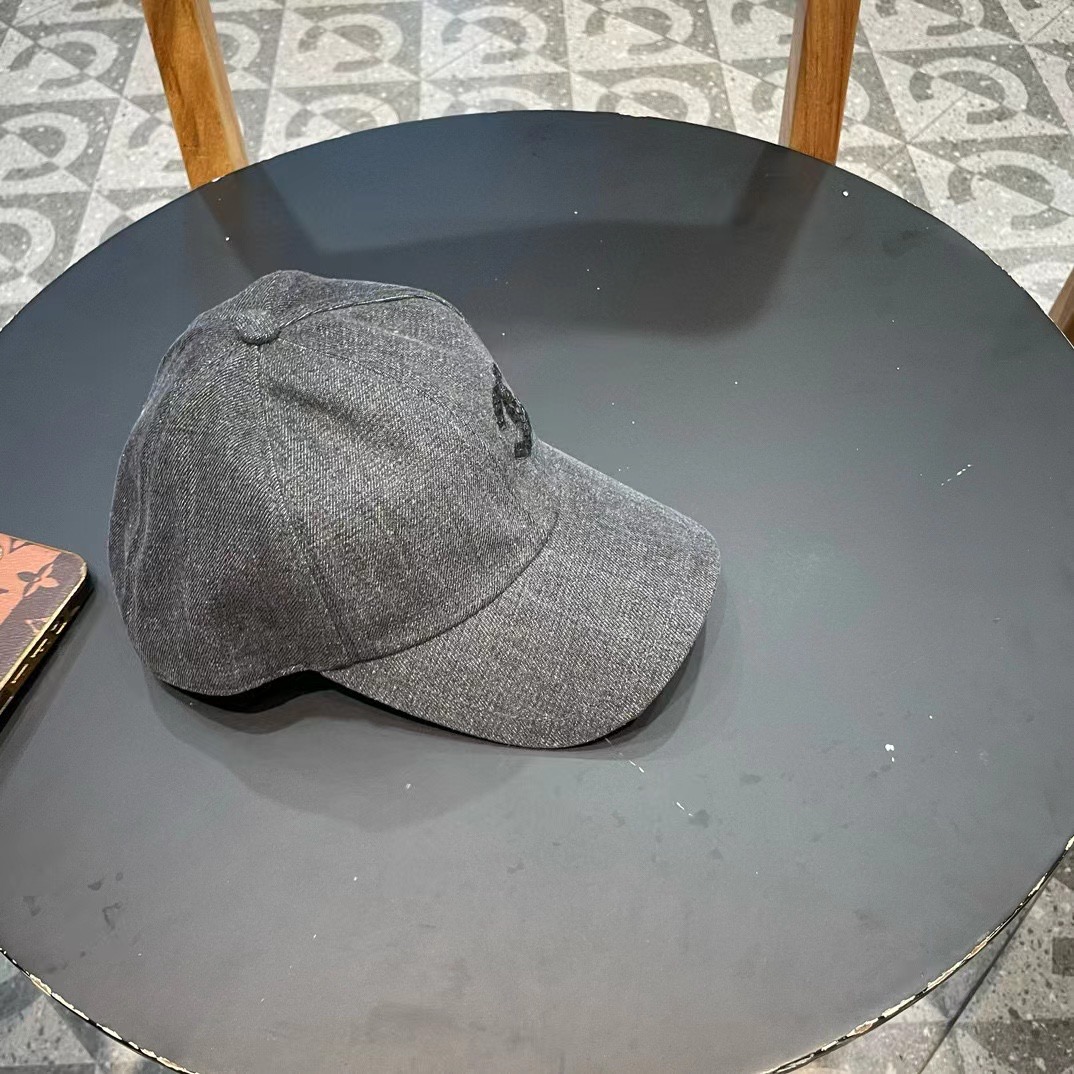 chanel香奈儿围棒球帽子夏季女新款百搭显脸小宽檐硬顶鸭舌帽男款