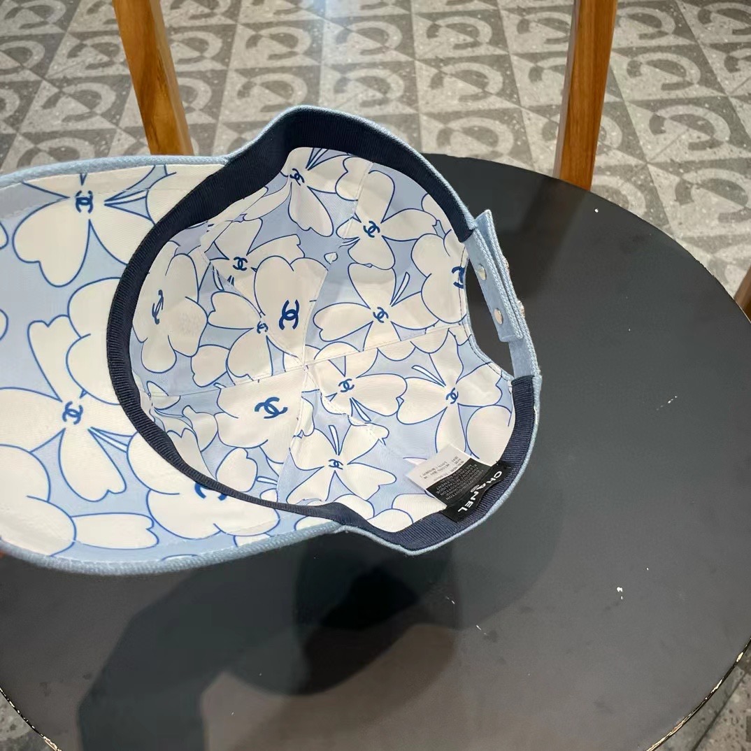 chanel香奈儿围棒球帽子夏季女新款百搭显脸小宽檐硬顶鸭舌帽男款