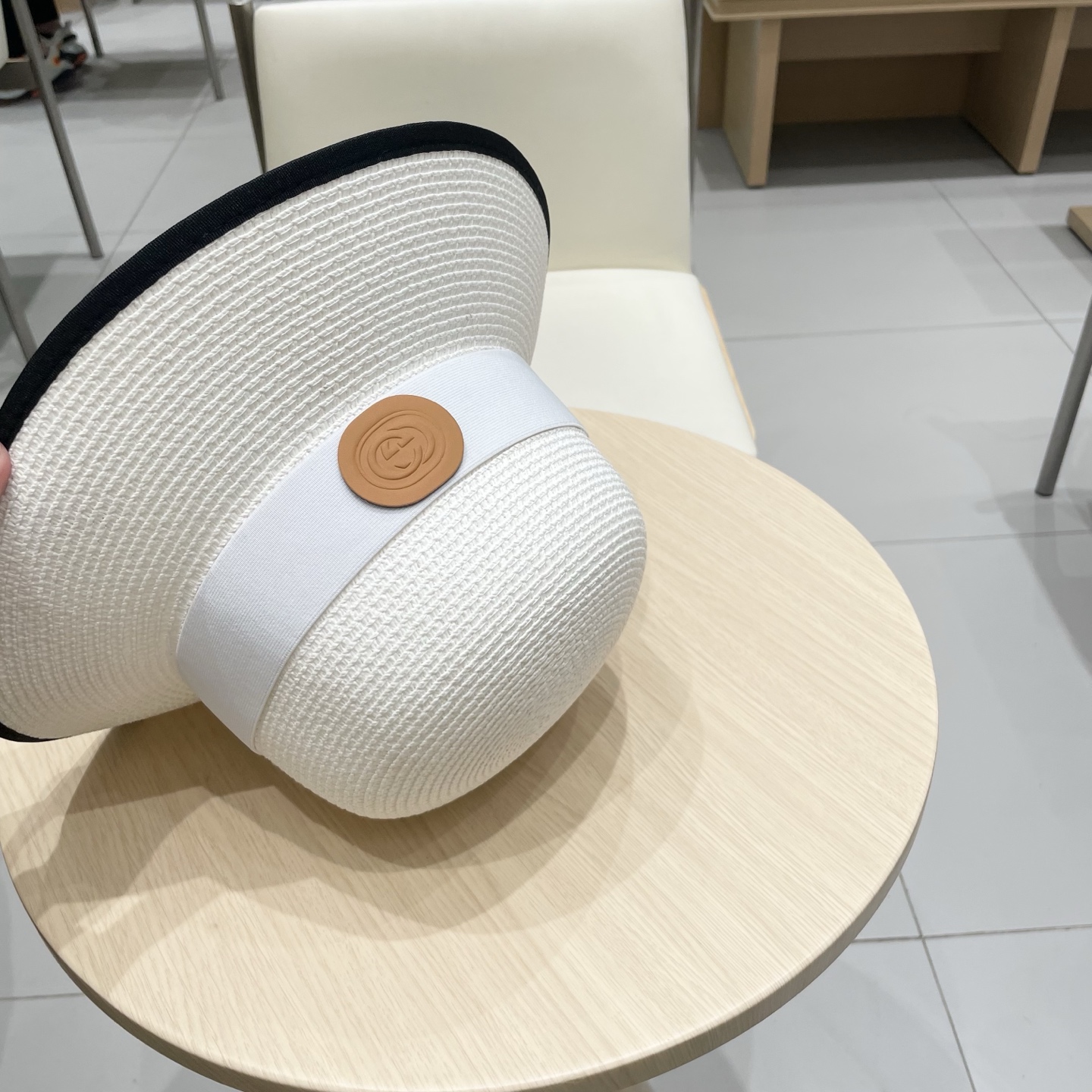  Gucci古奇新款圆顶草帽，细草制作，帽型超赞