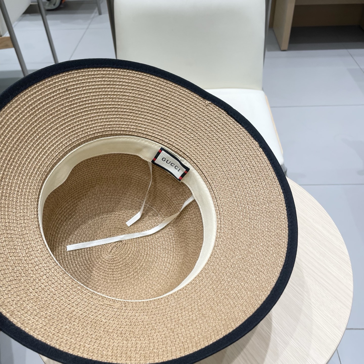  Gucci古奇新款圆顶草帽，细草制作，帽型超赞