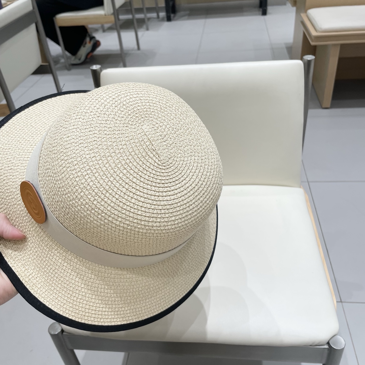  Gucci古奇新款圆顶草帽，细草制作，帽型超赞