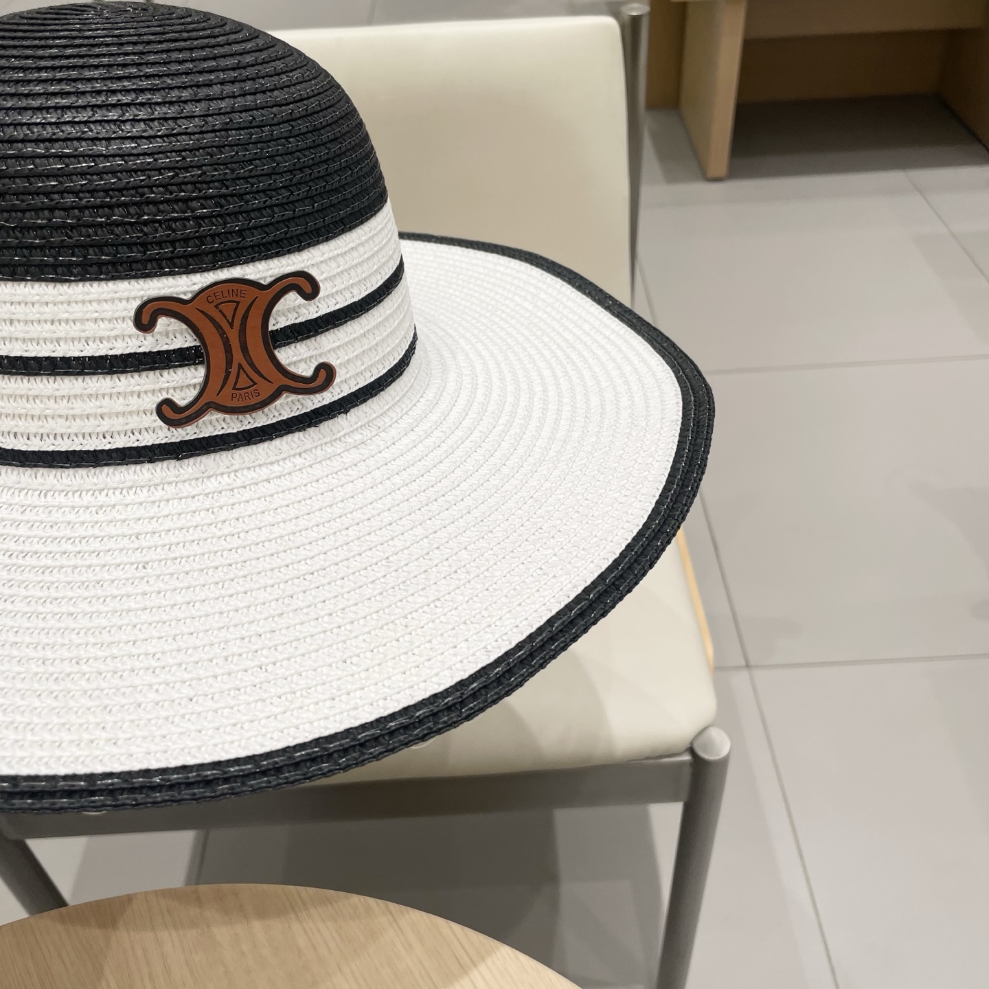 塞琳celien新款草帽，沙滩帽礼帽，头围57cm
