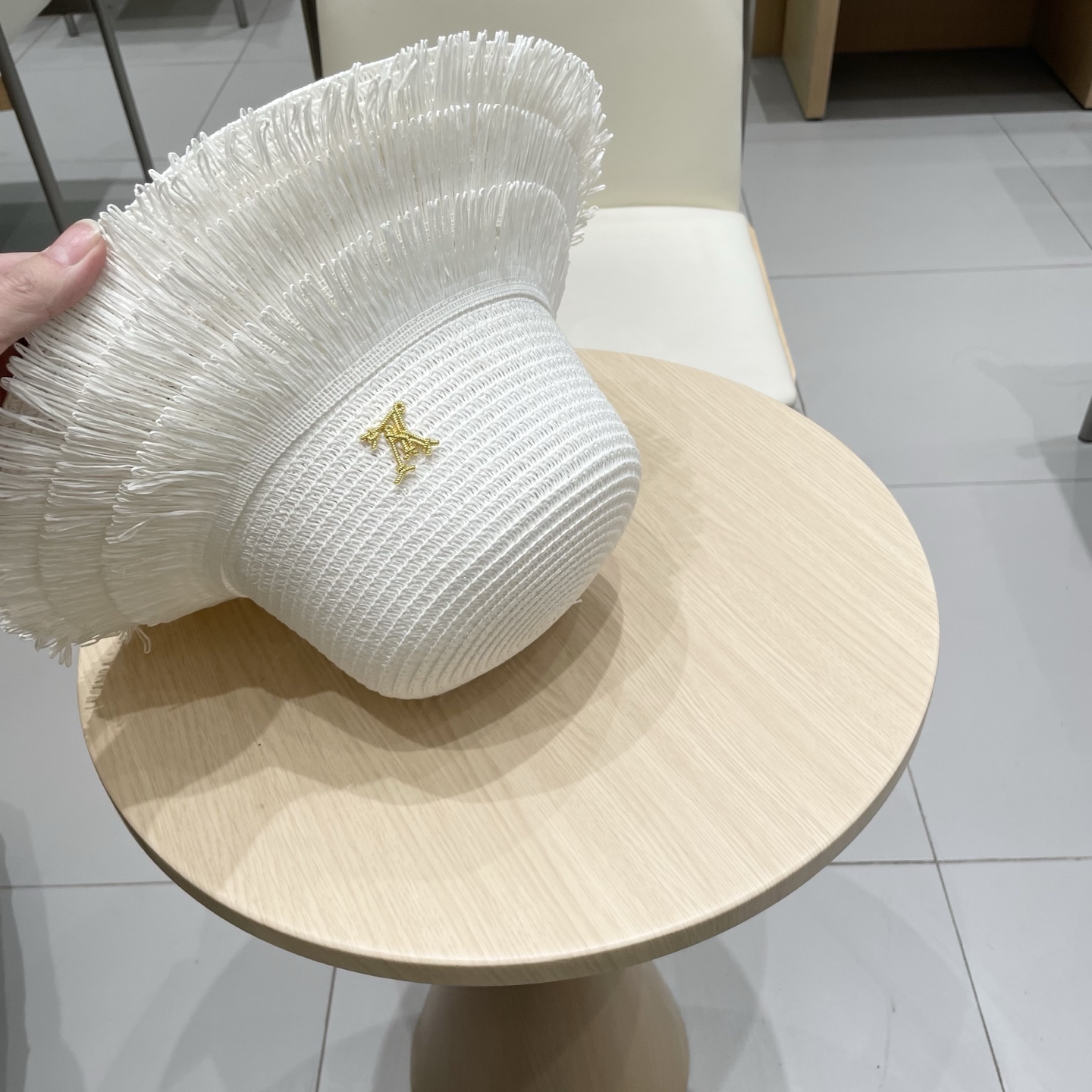  lv路易威登网红毛边流苏草帽优雅大檐海边度假遮阳盆帽休闲夏女