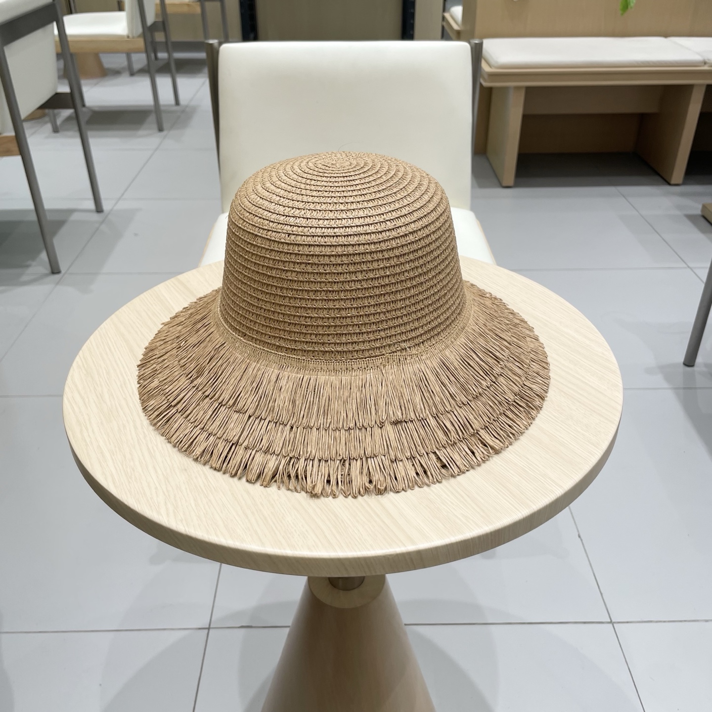  lv路易威登网红毛边流苏草帽优雅大檐海边度假遮阳盆帽休闲夏女