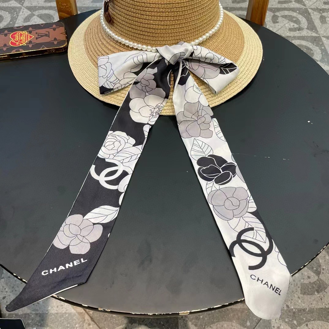 香奈儿CHANEL2026新款草帽山茶花丝带，名媛风，细节待上，夏季防晒防紫外线，出行必备，百搭好看