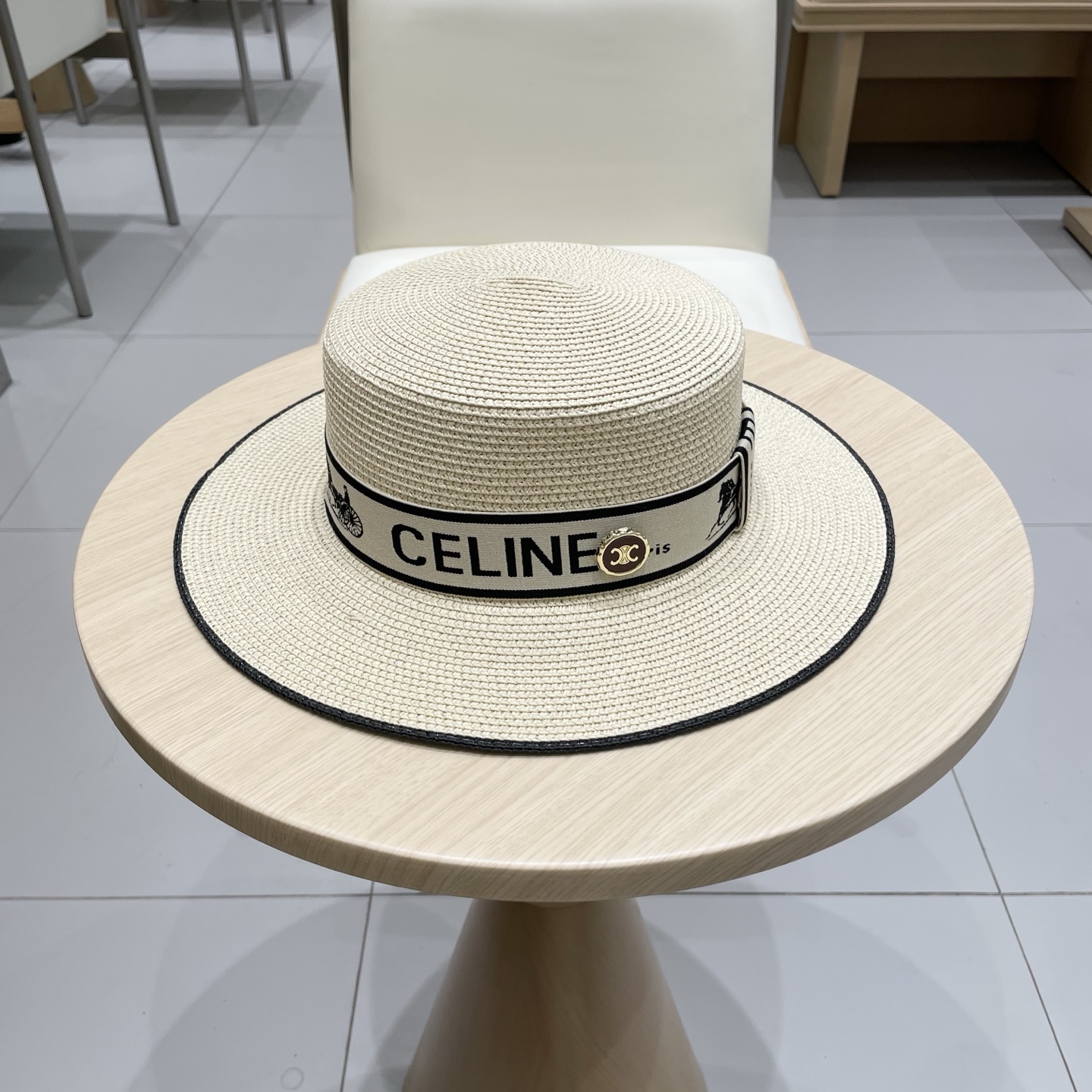 NO:221104,Celine Celien new straw hat, flat bucket top hat, head circumference 57cm hat, fisherman hat baseball hat knit hat, hat, celine, espadrilles, hats19860909塞琳celien新款草帽,平顶水桶礼帽,头围57cm帽子渔夫帽棒球帽针织帽,帽子,celine,espadrilles,hats,hat