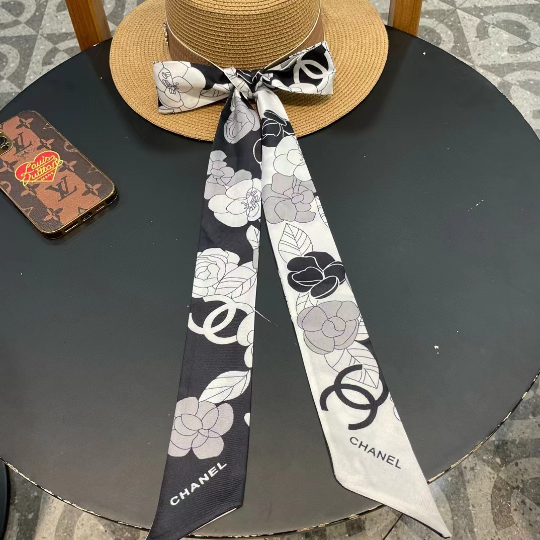   Chanel香奈儿草帽，遮阳沙滩帽，搭配香奈儿飘带，高级定制，头围57cm 四个色