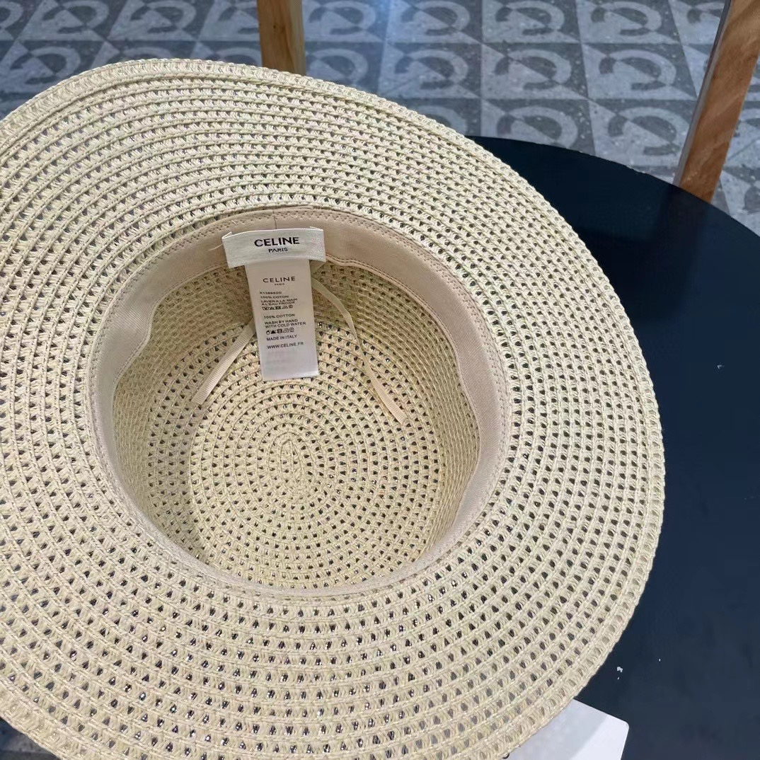 塞琳celien新款草帽，平顶礼帽，头围57cm