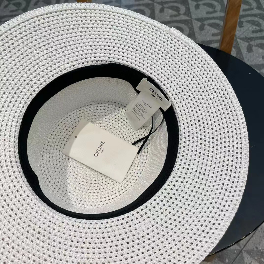 塞琳celien新款草帽，平顶礼帽，头围57cm