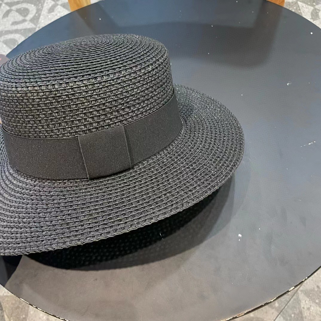 塞琳celien新款草帽，平顶礼帽，头围57cm