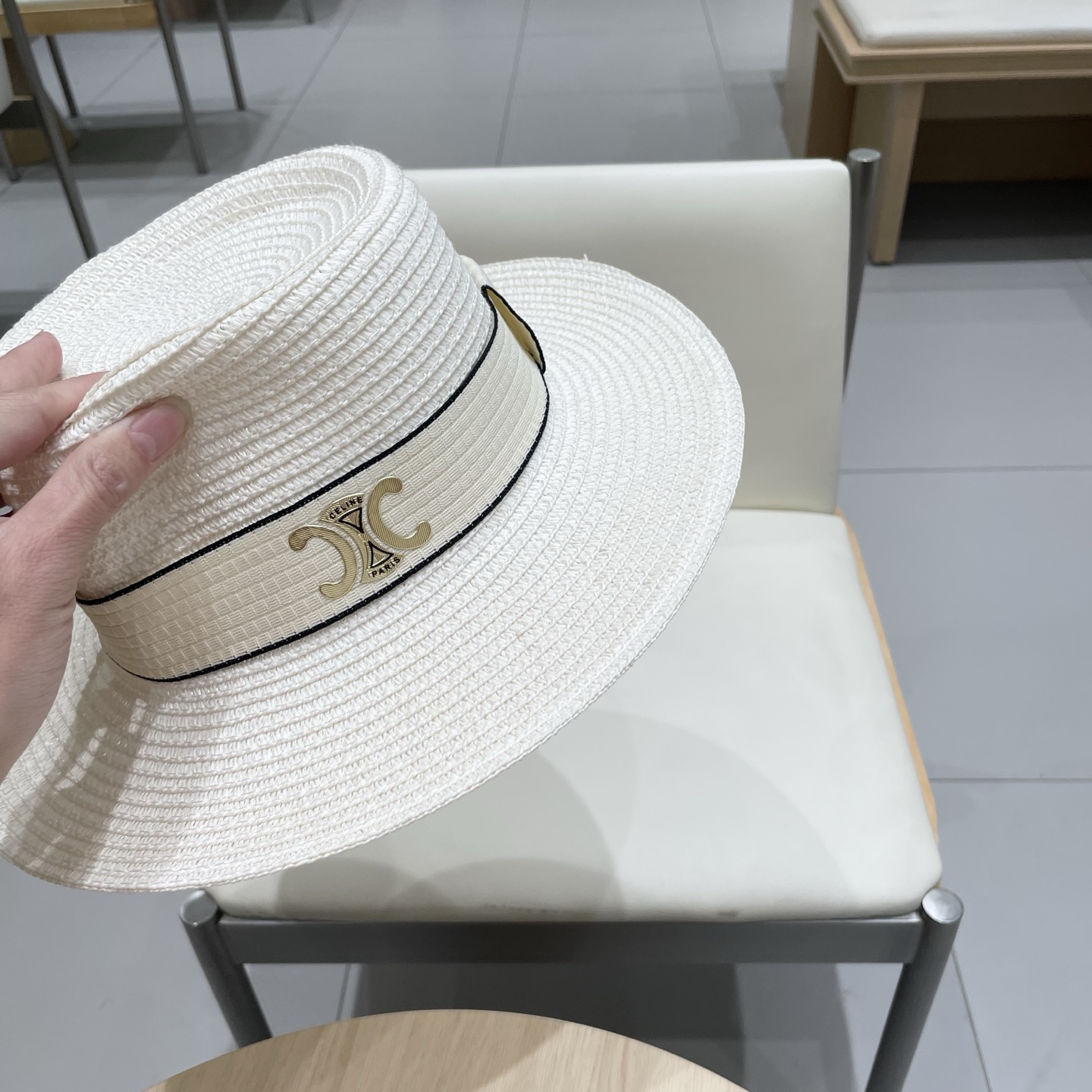 塞琳celien新款草帽，礼帽，头围57cm