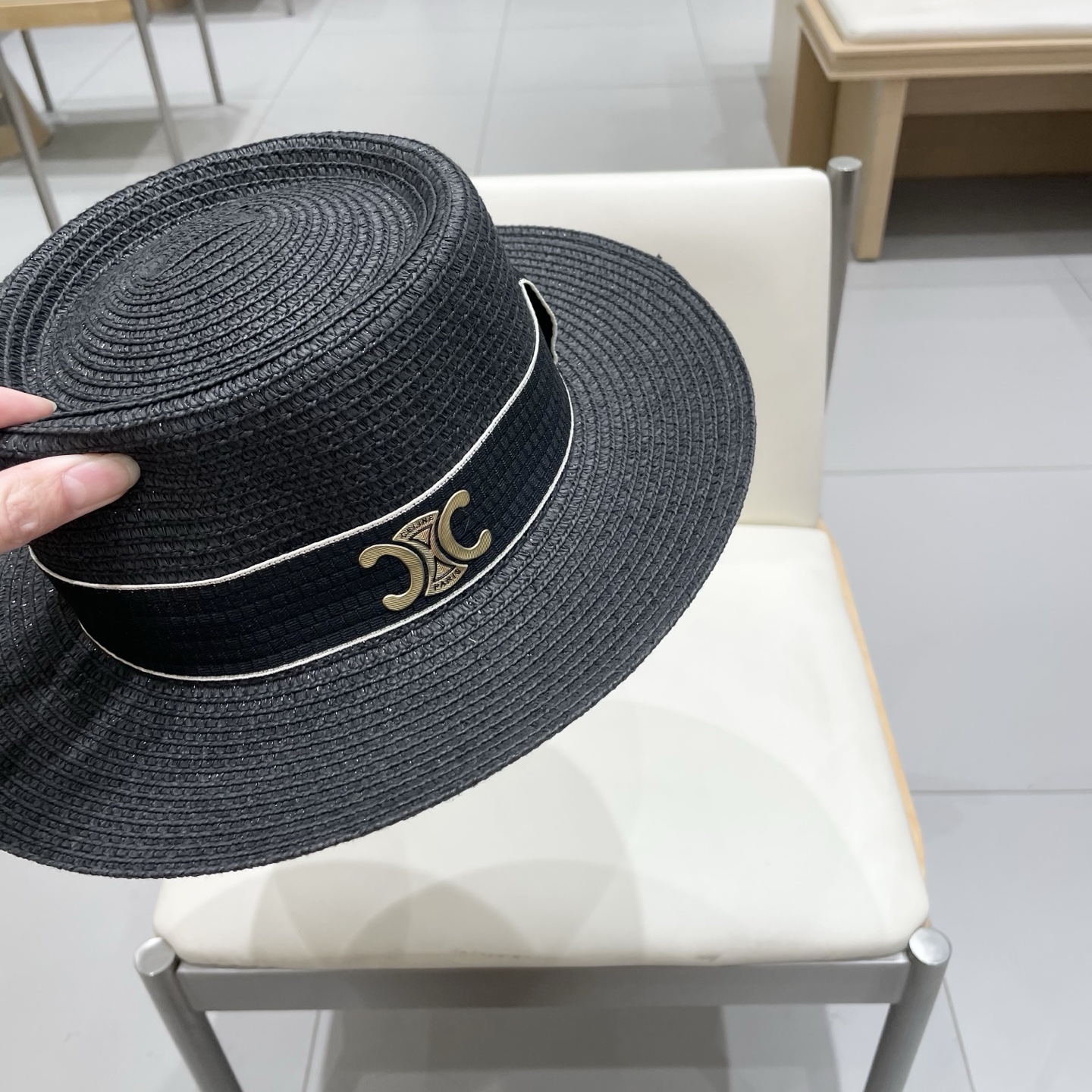 塞琳celien新款草帽，礼帽，头围57cm