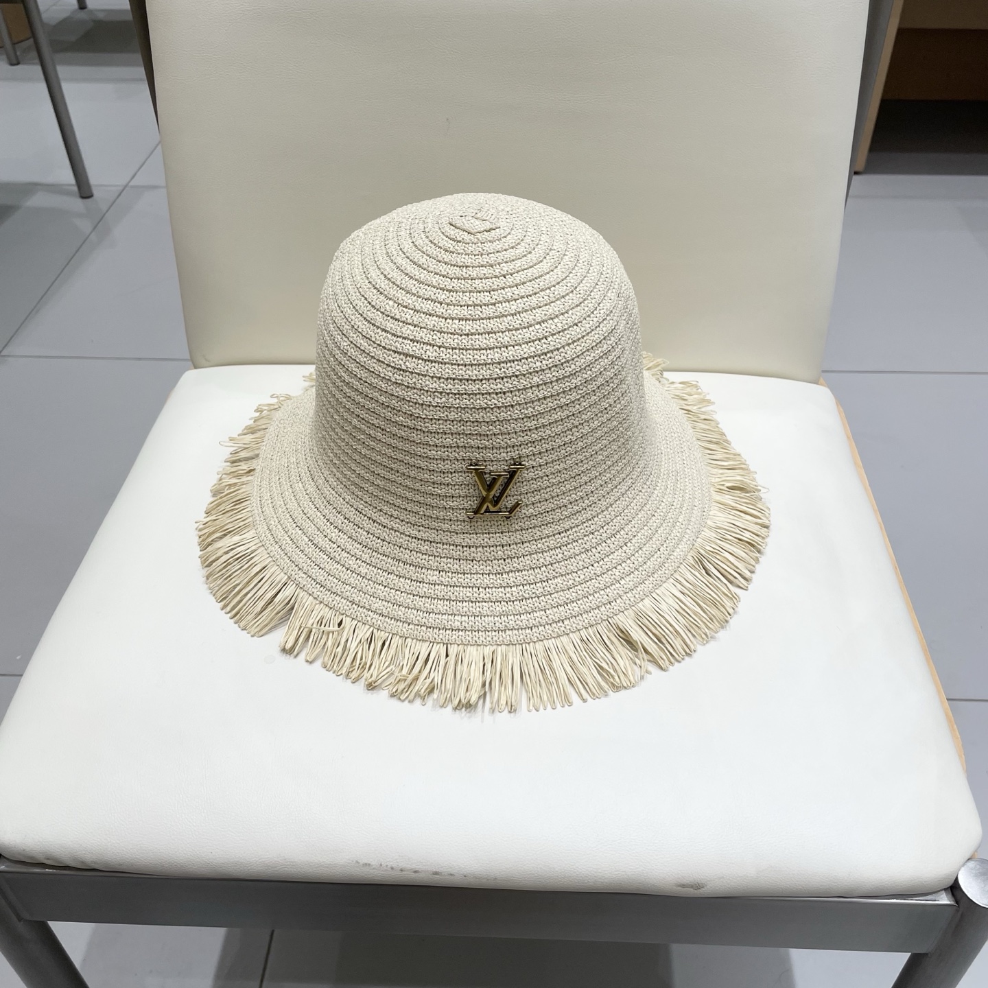  LouisVuitton海边太阳帽大檐网红草帽女旅游小清新度假遮阳帽子出游防晒沙滩帽