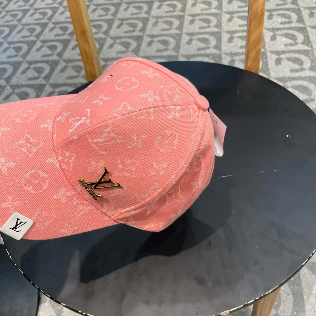  LouiVuittonLV👒专柜新款路易威登家刺绣棒球帽，简单大方 男女通用遮阳帽，