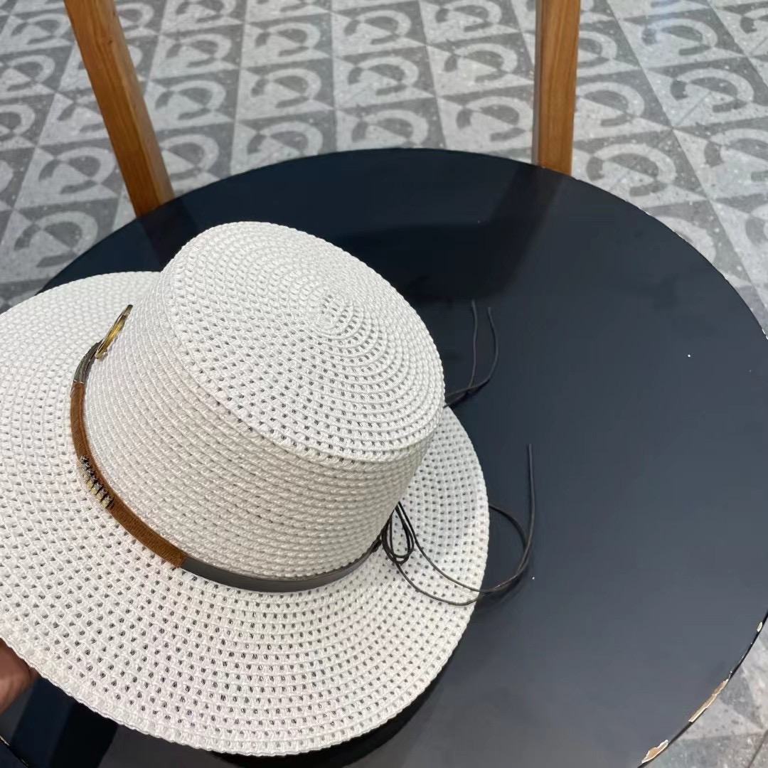  Gucci古奇2025新款草帽，名媛风遮阳帽，，旅游出街必备