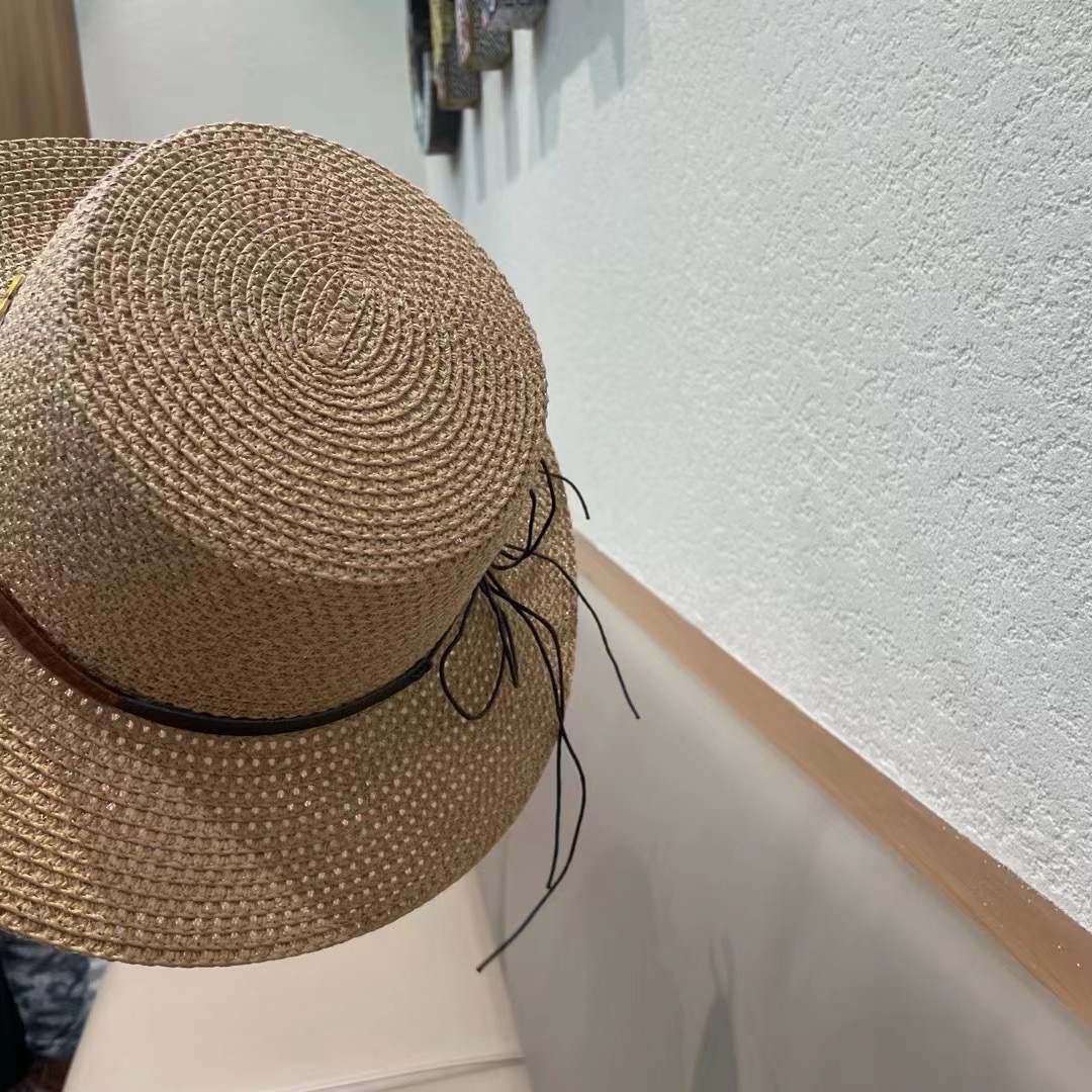  Gucci古奇2025新款草帽，名媛风遮阳帽，，旅游出街必备