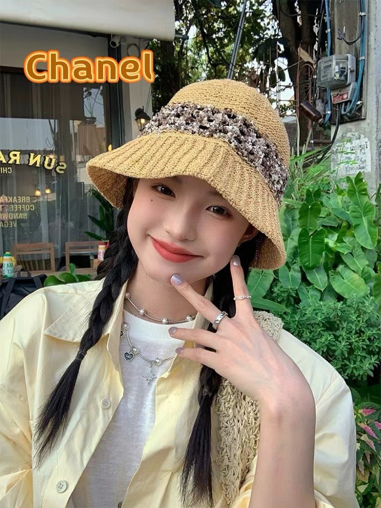 NO:358095,Chanel Chanel Japanese hollow knitted fisherman hat for women spring and summer 2025 new sun protection big head circumference Korean style face hat straw hat fisherman hat baseball hat, hat, chanel, chanel, espadrilles, hatsChanel 香奈儿日系镂空编织渔夫帽子女春夏季2025新款遮阳防晒大头围韩版显脸帽子草帽渔夫帽棒球帽,帽子,chanel,chanel,espadrilles,hats,hat